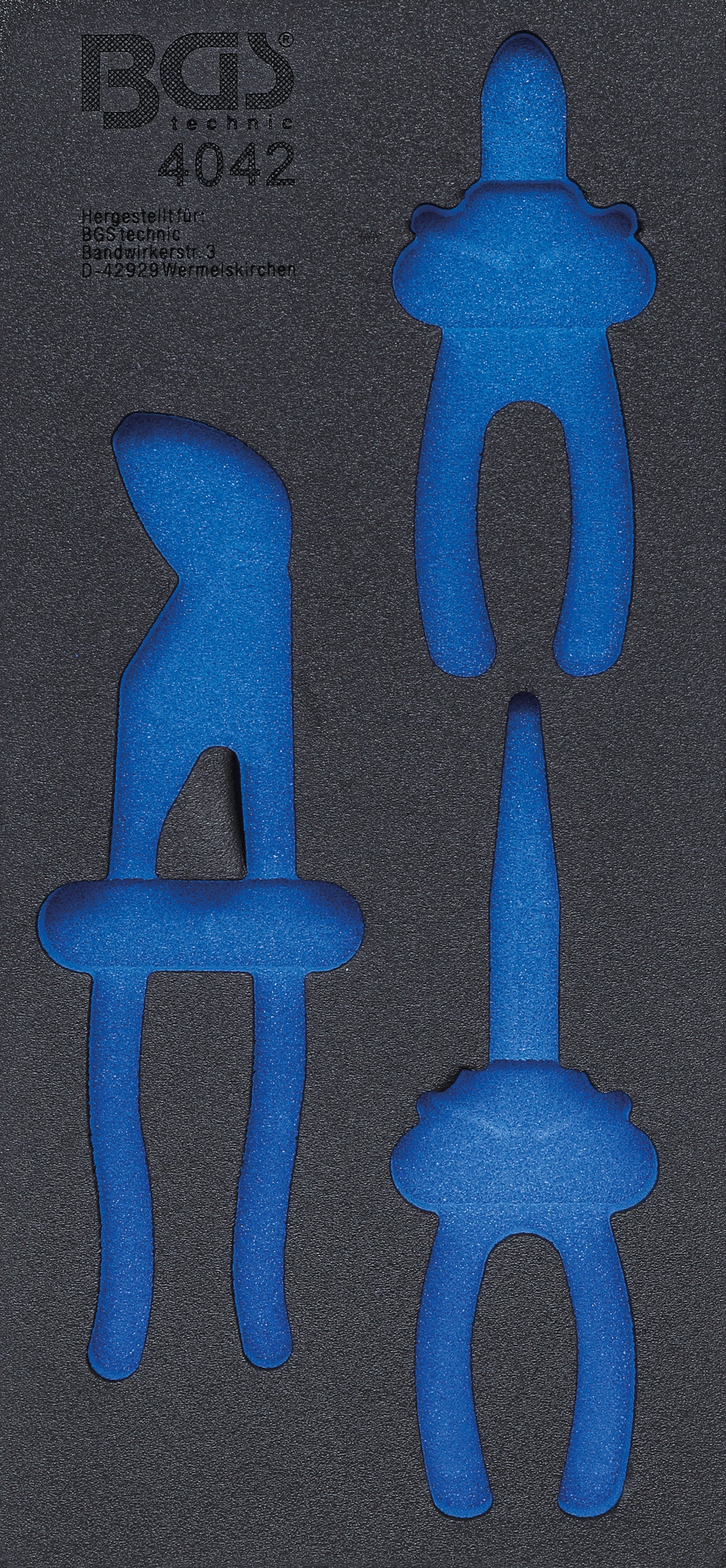 Værkstedsvognsindsats 1/3 | tom | til BGS 4042