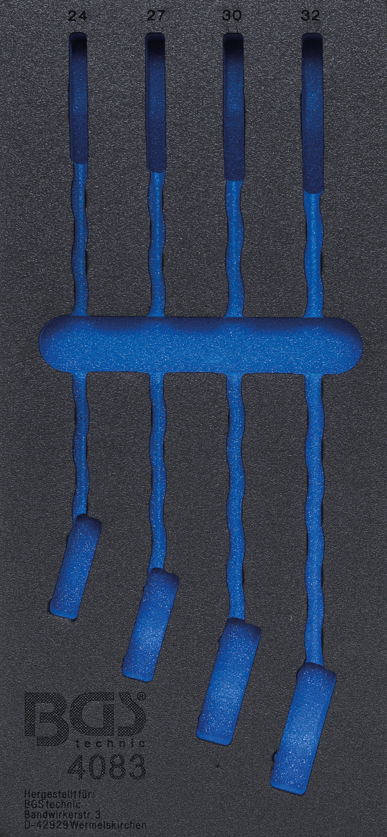 Værkstedsvognsindsats 1/3 | tom | til BGS 4083