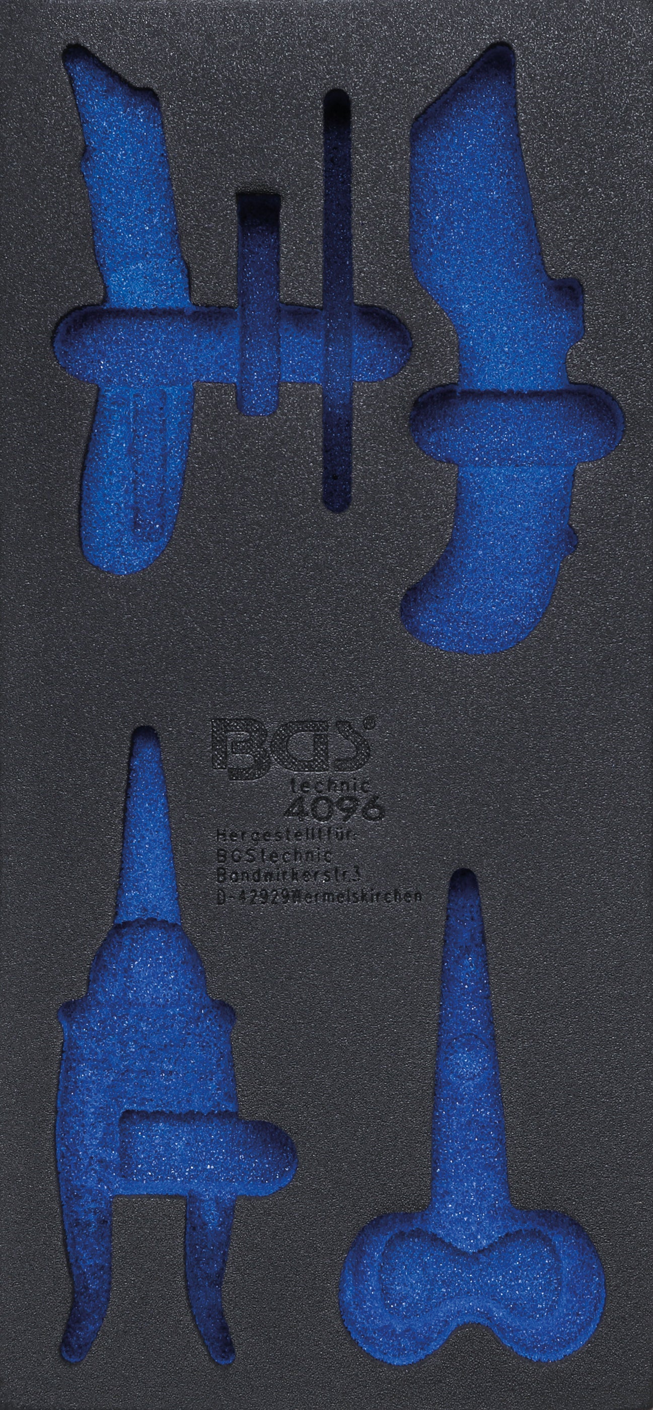 Værkstedsvognsindsats 1/3 | tom | til BGS 4096