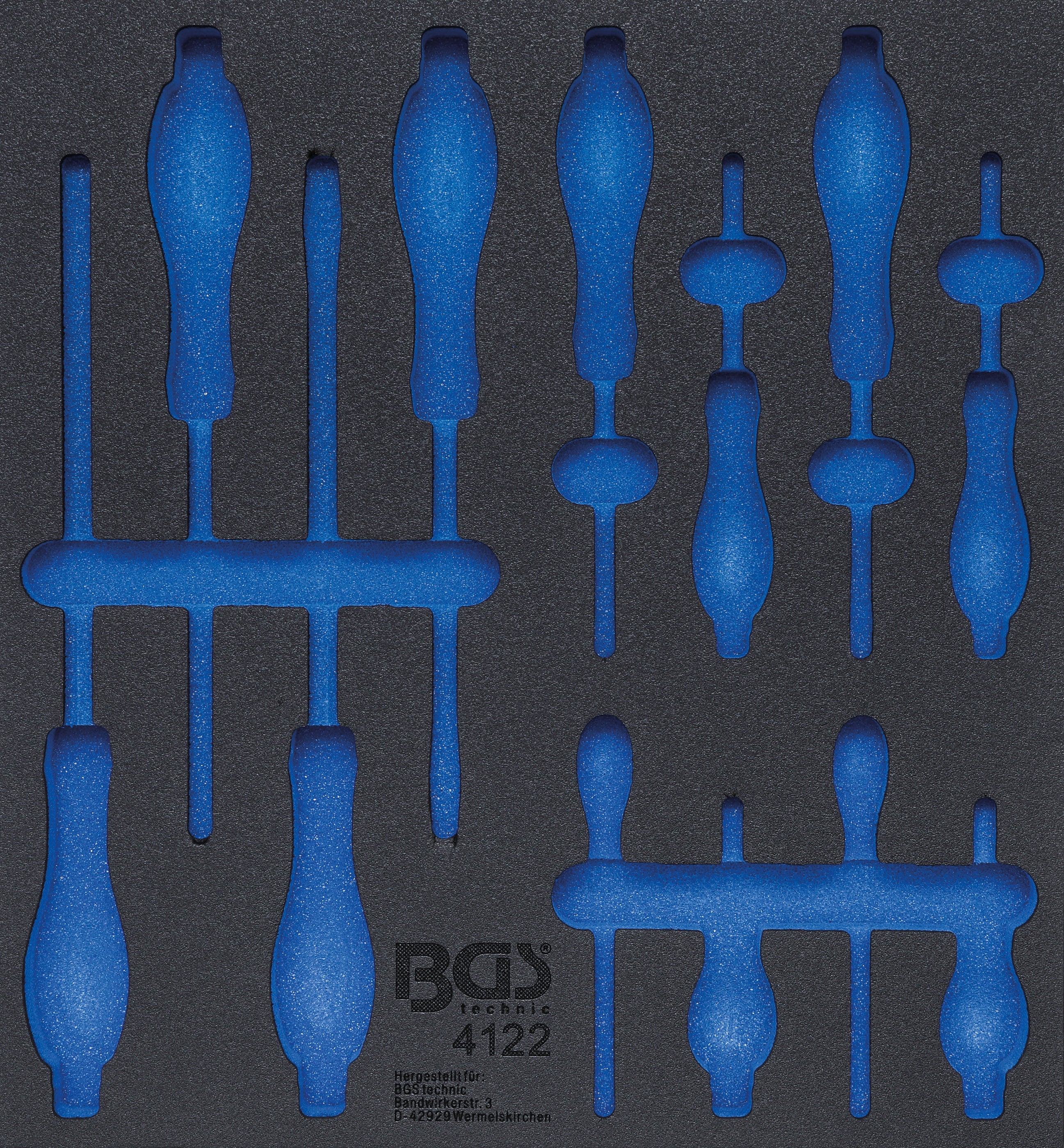 Værkstedsvognsindsats 2/3 | tom | til BGS 4122