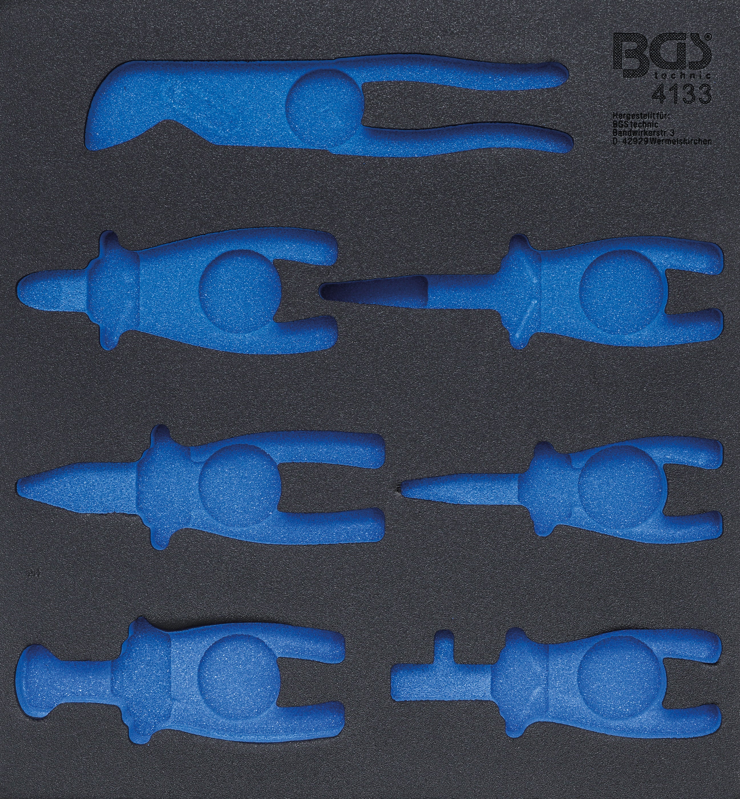 Værkstedsvognsindsats 2/3 | tom | til BGS 4133