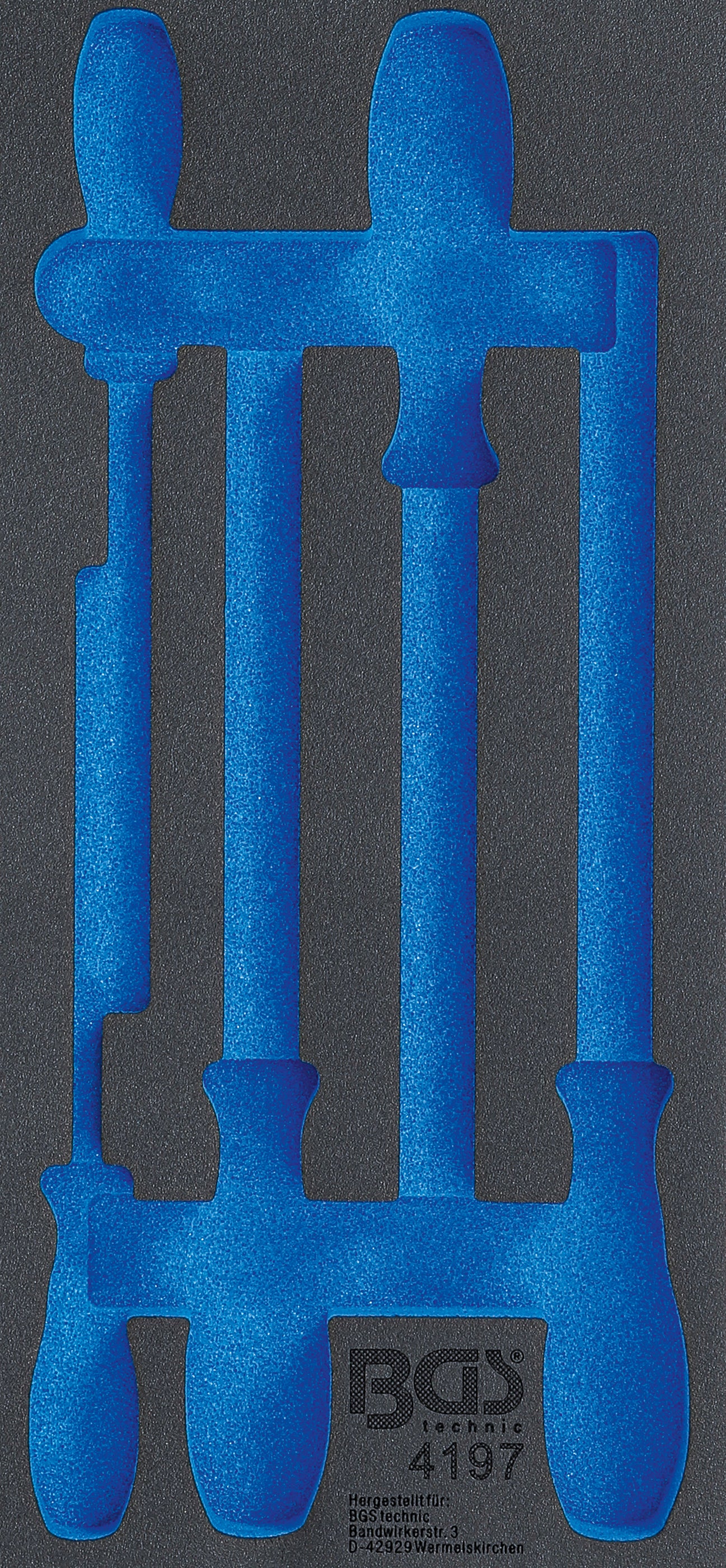 Værkstedsvognsindsats 1/3 | tom | til BGS 4197