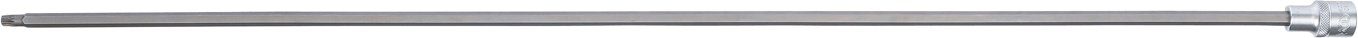 Bit-hylsa | Längd 800 mm | 12,5 mm (1/2") | Inre mångtandad (för XZN) M8 | för VAG