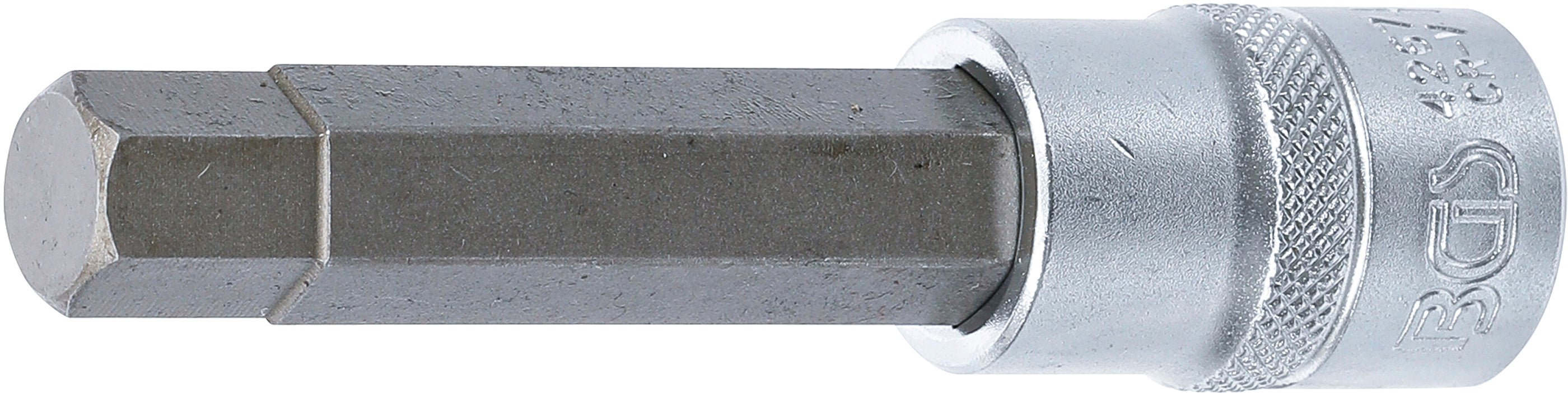 Bit-Insats | Längd 100 mm | Inre fyrkant 12,5 mm (1/2") | Inre sexkant 13 mm