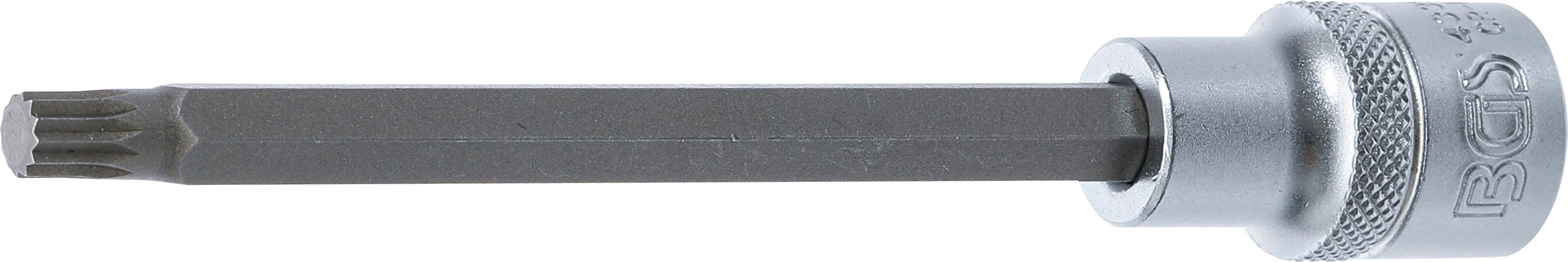 Bit-Insats | Längd 140 mm | 12,5 mm (1/2") | Inre mångtandad (för XZN) M8