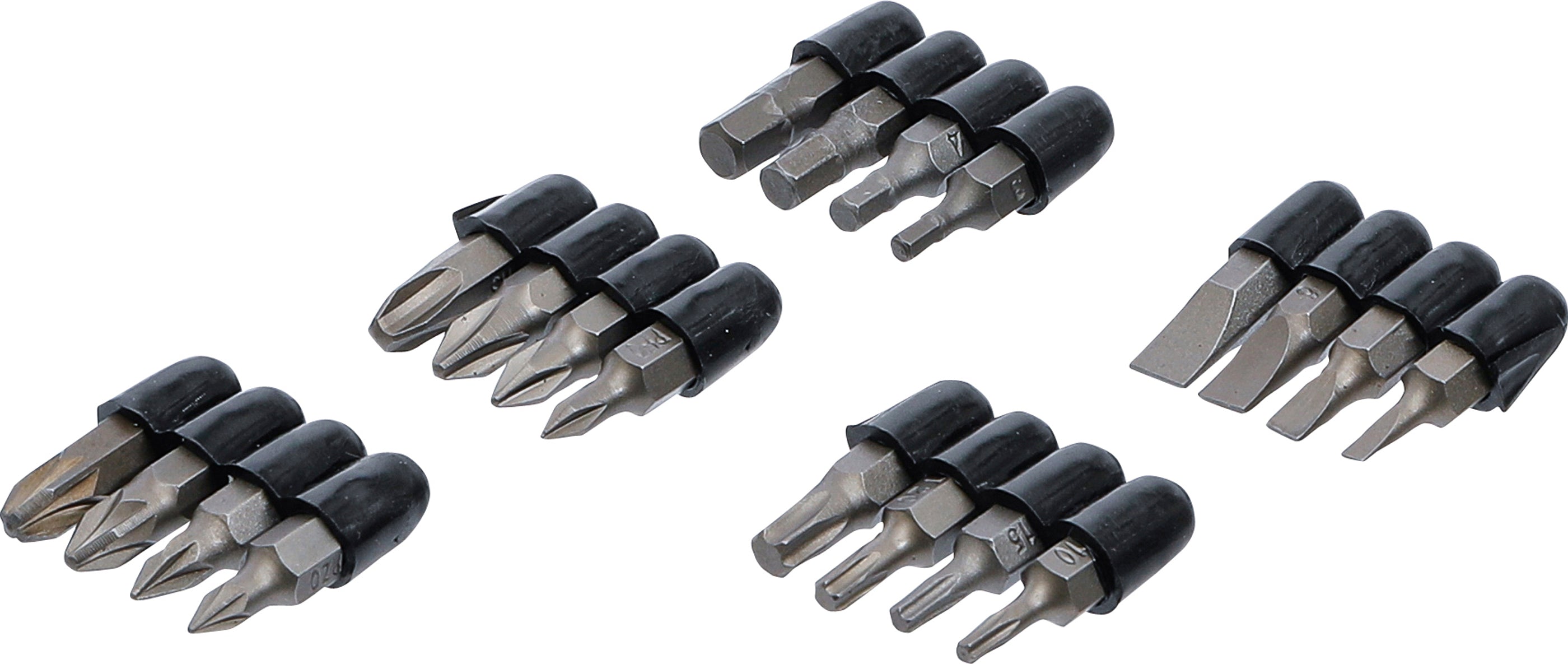 Bitsæt | Udvendig sekskant 6,3 mm (1/4") | 20 dele