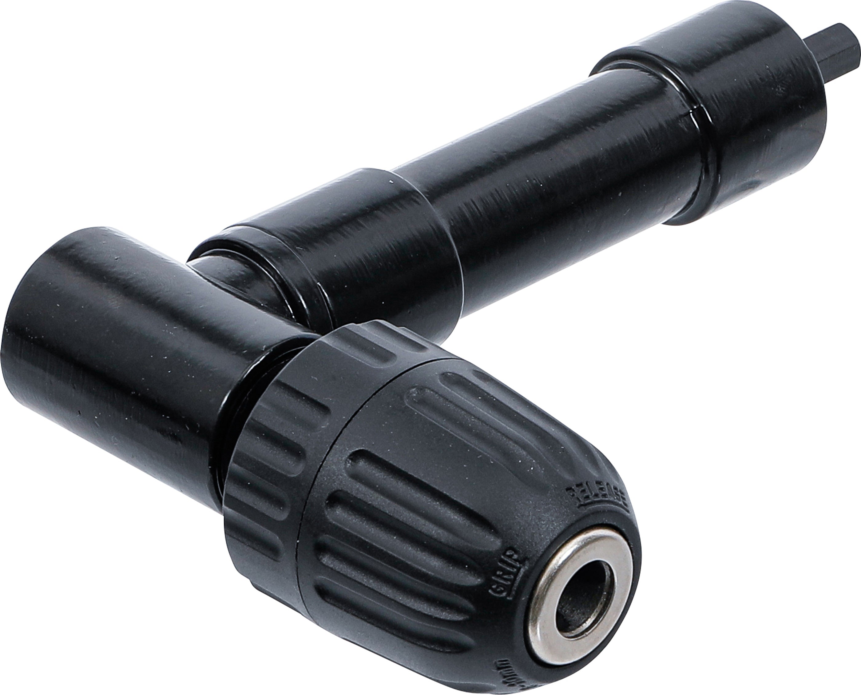 Vinkelboremaskine med nøglefri borepatron