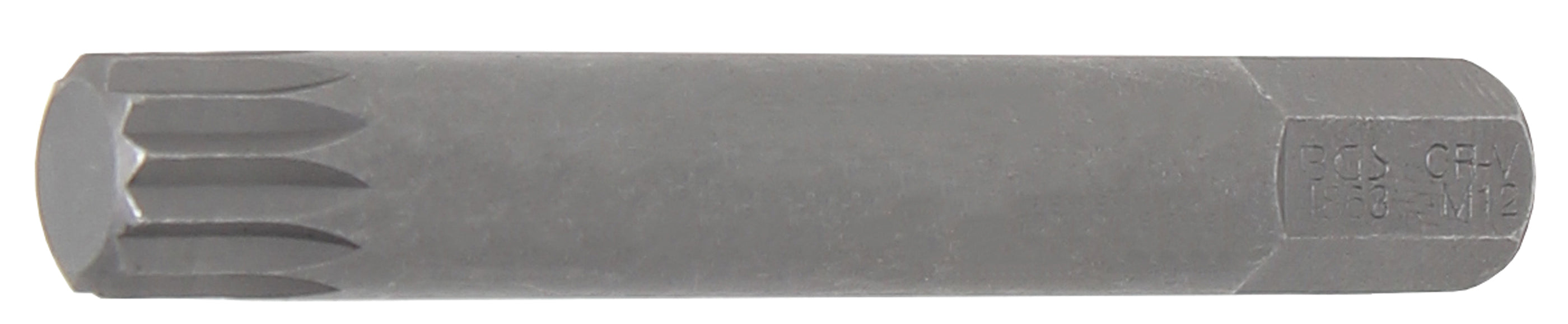 Bit | Längd 75 mm | Yttre sexkant 10 mm (3/8") | Inre mångtandad (för XZN) M12