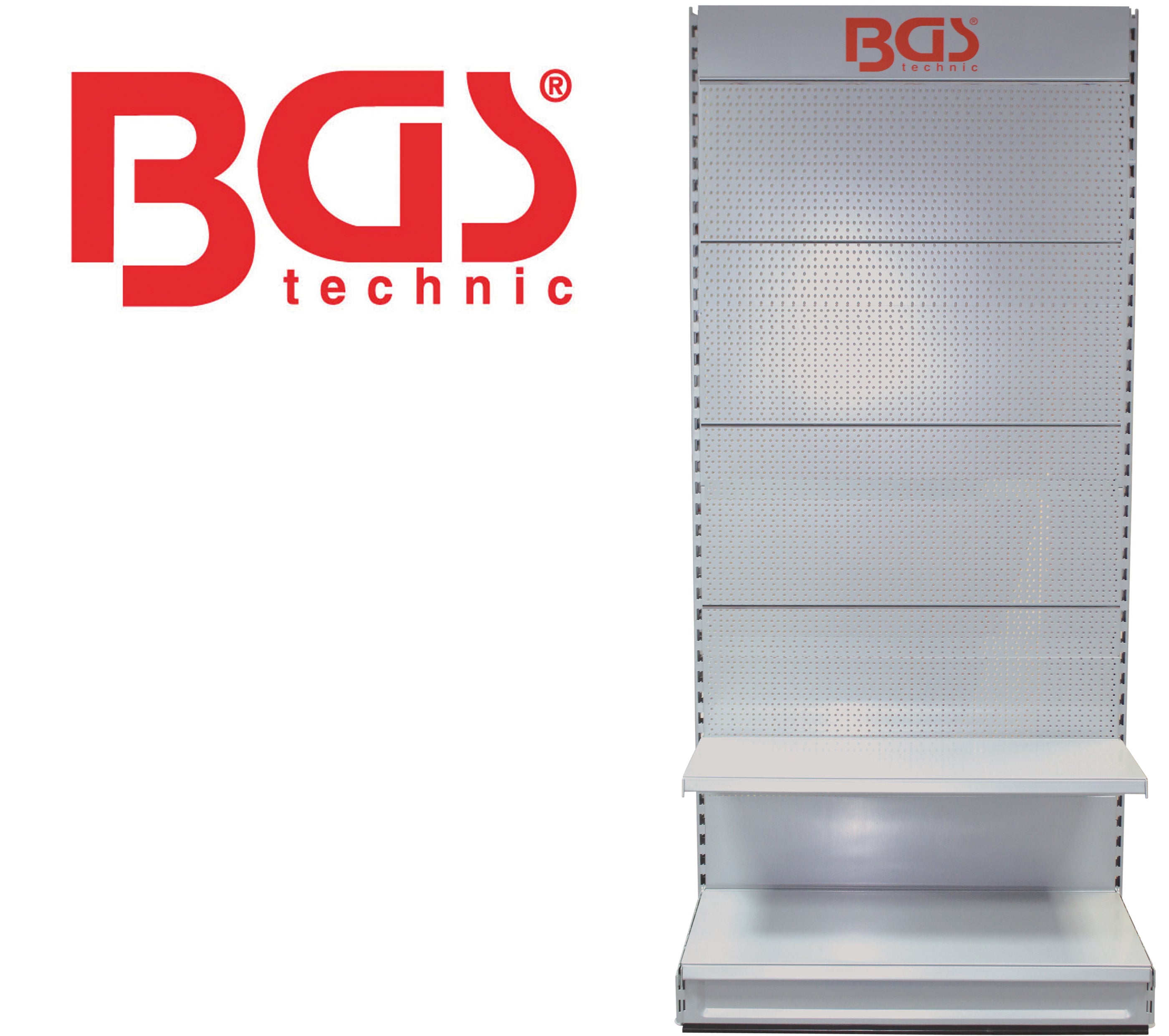 Klistermærke "BGS" til displaypanel BGS 49 | 400 x 180 mm