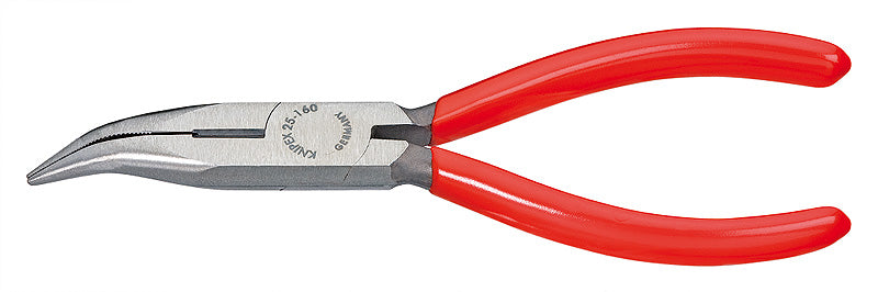 KNIPEX Fladtang vinklet, skær 160 mm