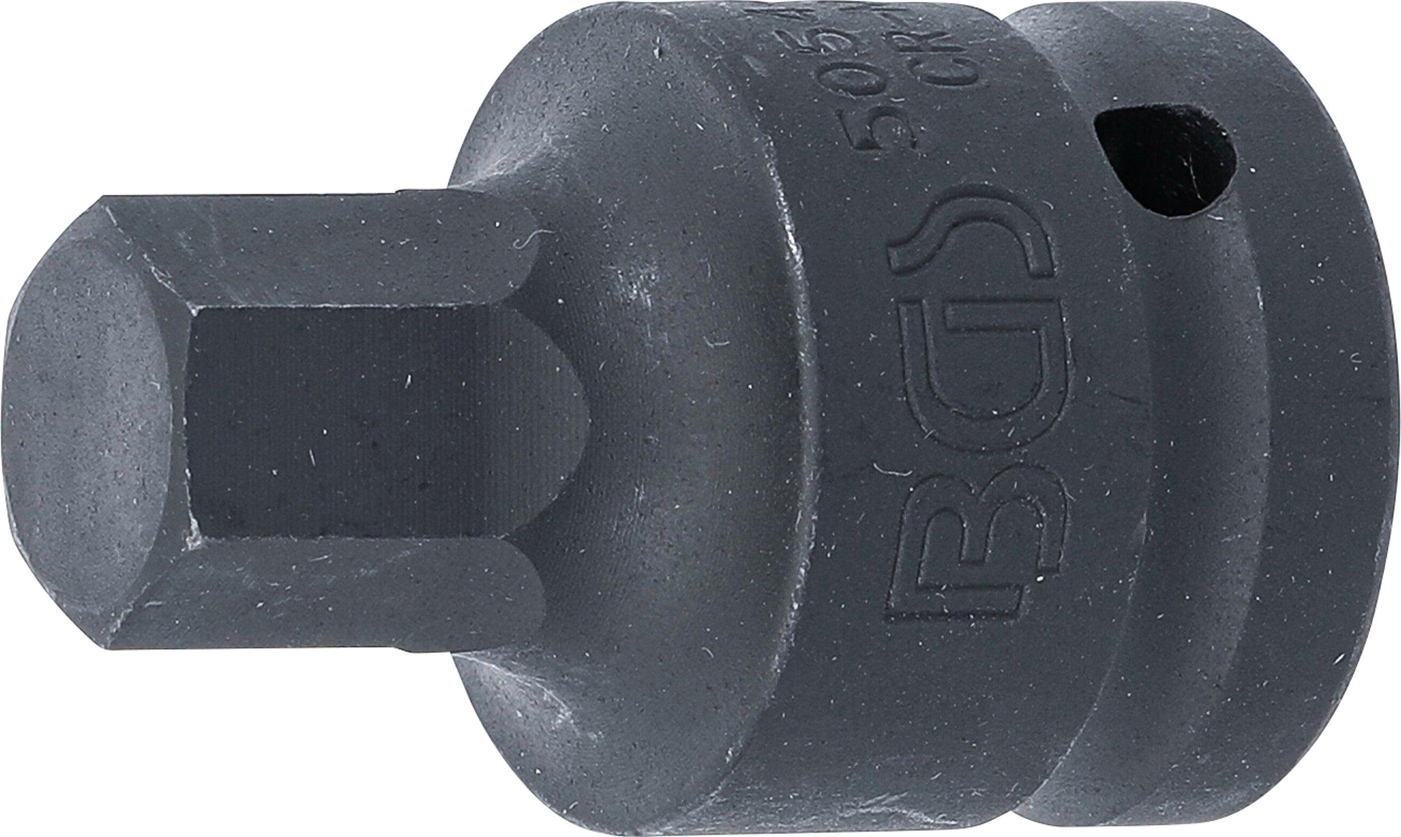 Power Bit-indsats | Længde 55 mm | 20 mm (3/4") | Indvendig sekskant 17 mm