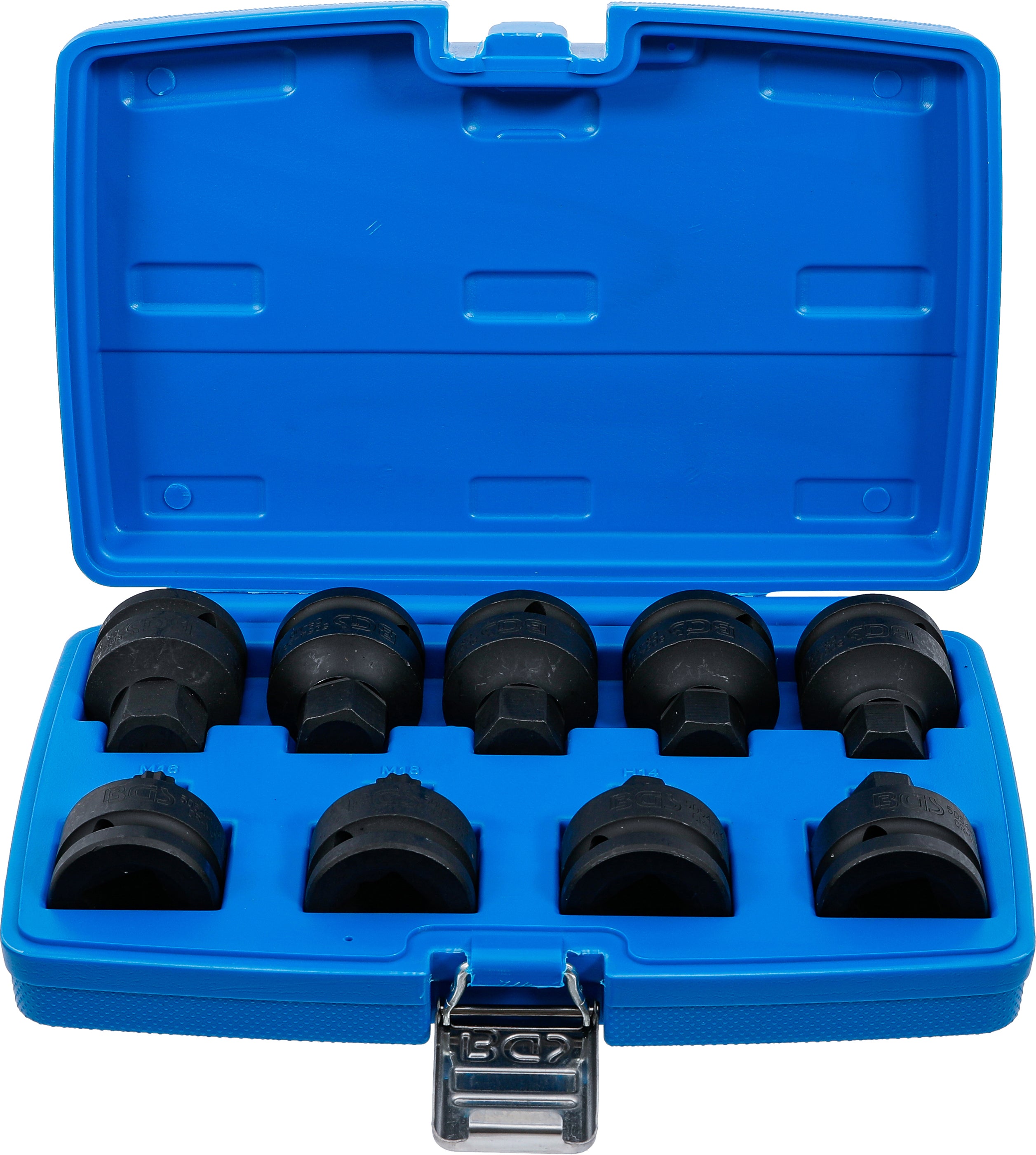 Power Bit-topnøglesæt | 20 mm (3/4") | Indvendig sekskant, Indvendig flertand (til XZN) | 9 dele