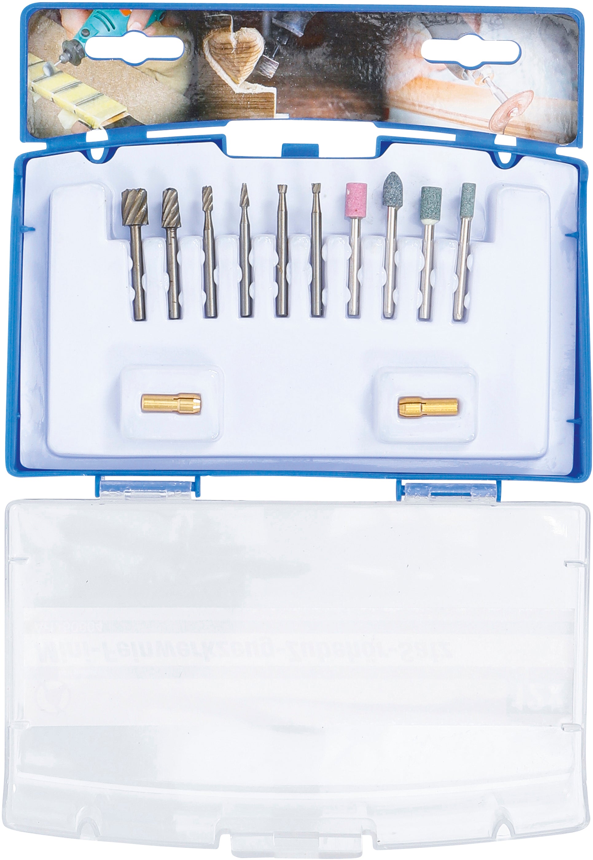 Mini præcisionsværktøjstilbehørssæt | 12 dele