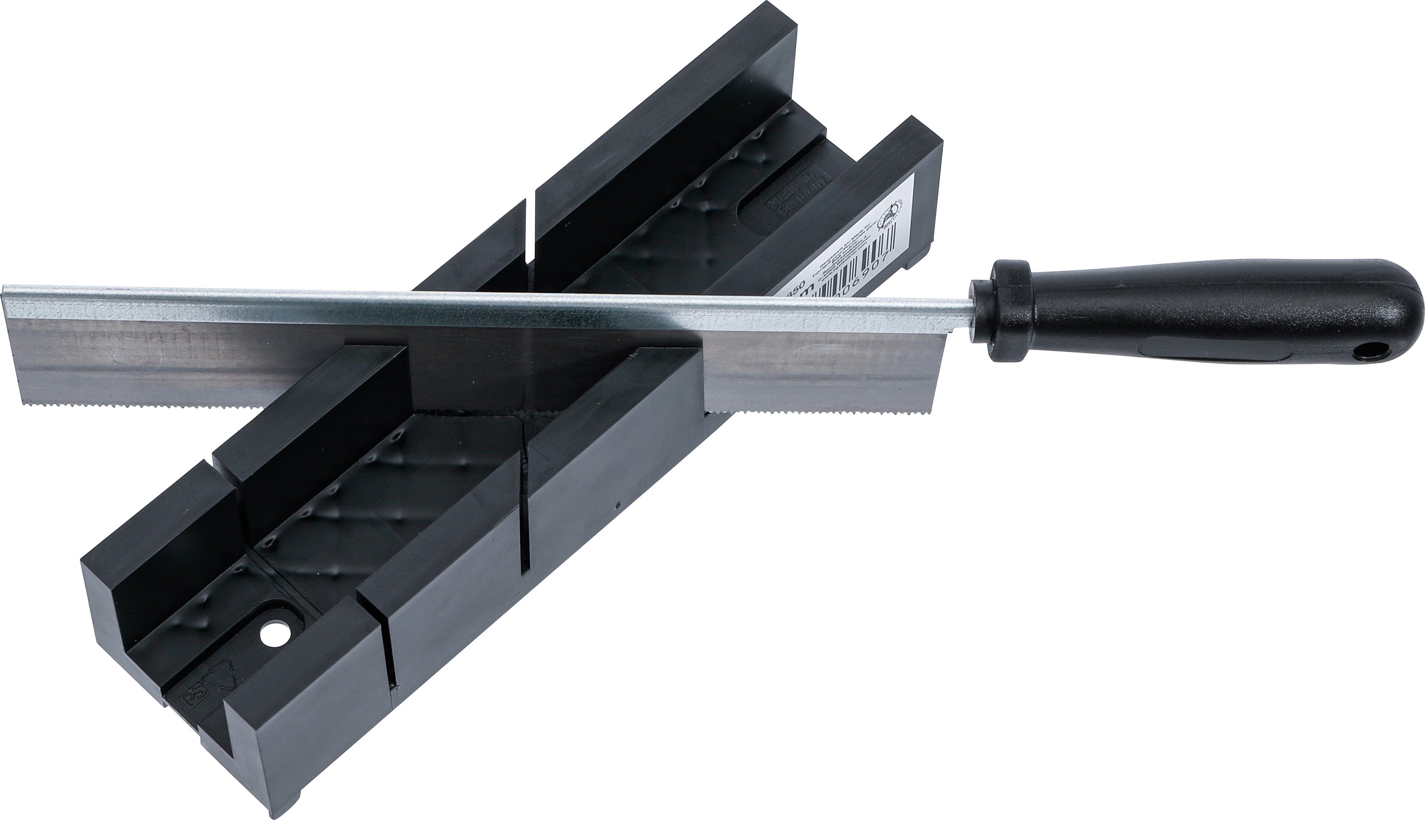 Plast geringskasse | 245 x 65 x 48 mm | Med fin sav