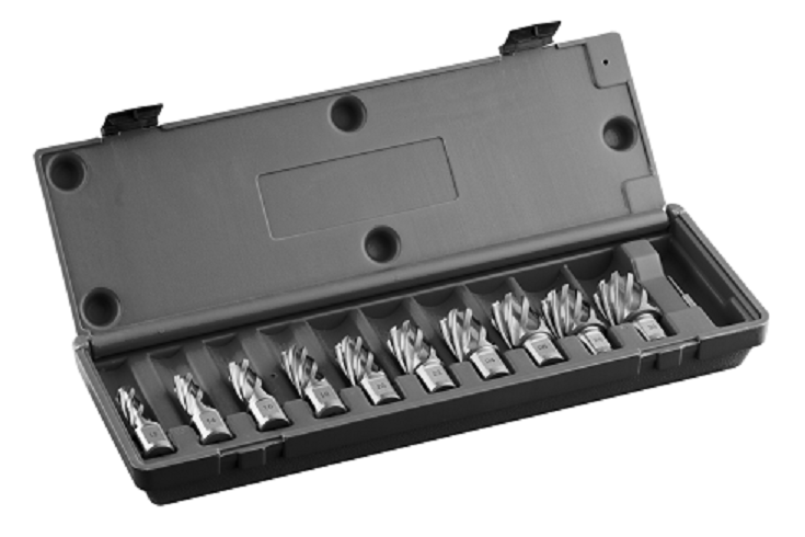 EUROBOOR Kerneboresæt 12,14,16,18,20,22,24,26,28,30 + pilotbolt