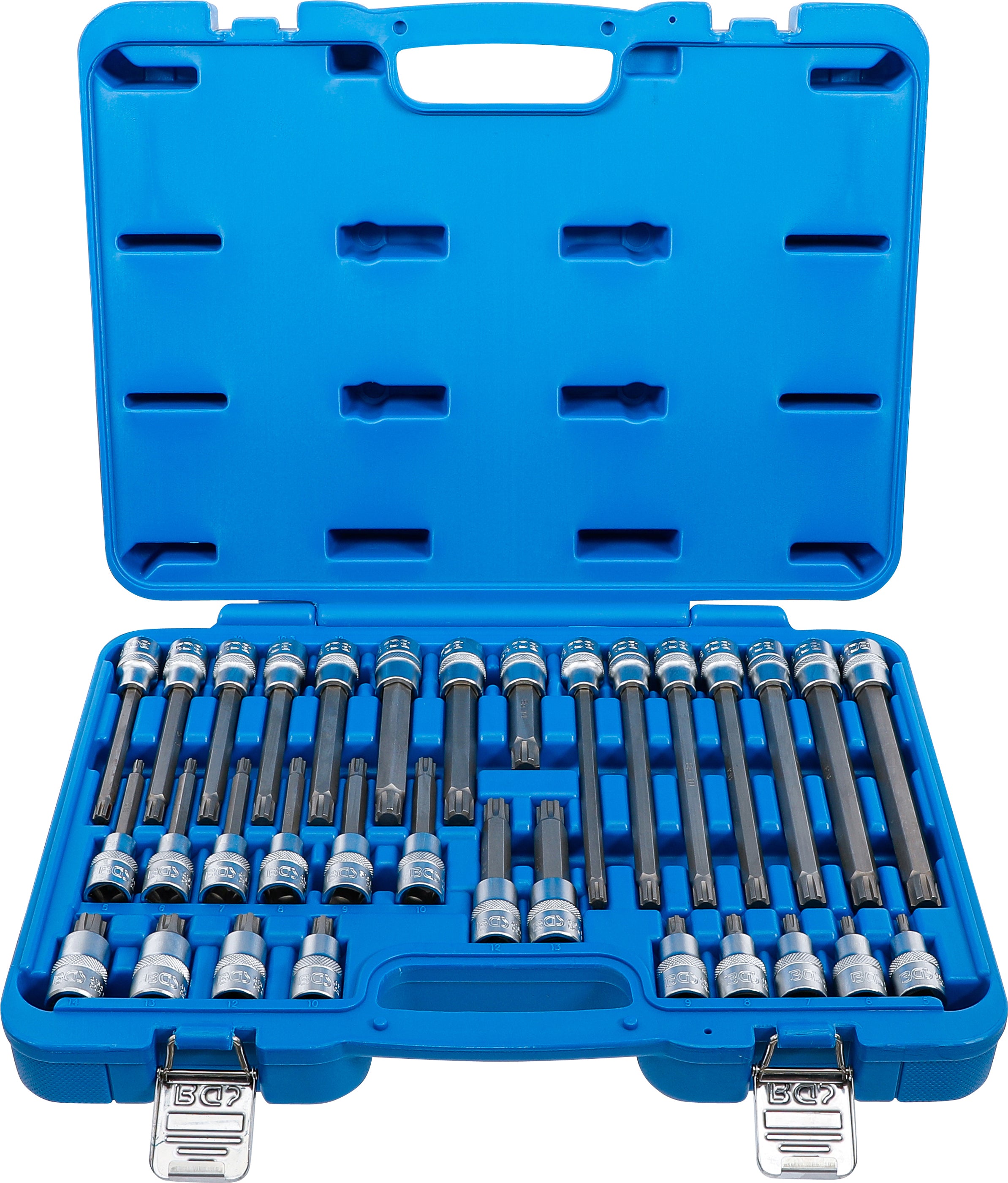 Bit-indsatssæt | 12,5 mm (1/2") | Kileprofil (til RIBE) | 32 dele