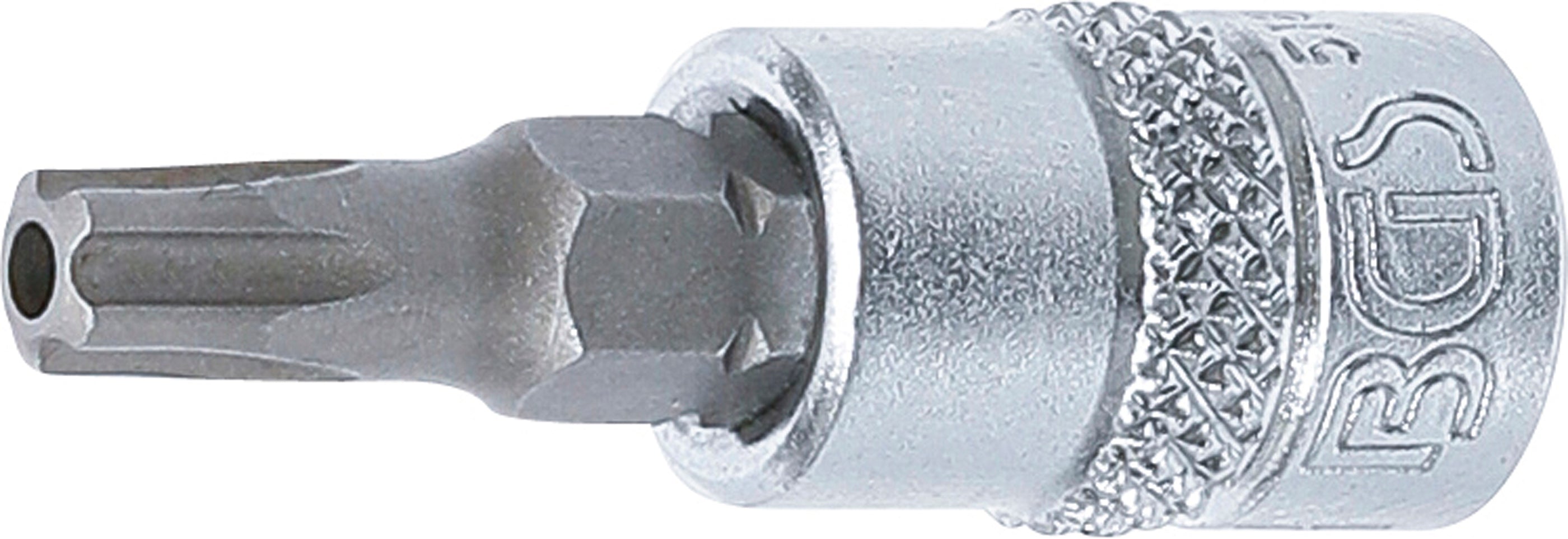 Bitindsats | 6,3 mm (1/4") | TS-profil (til Torx Plus) med TS27-boring