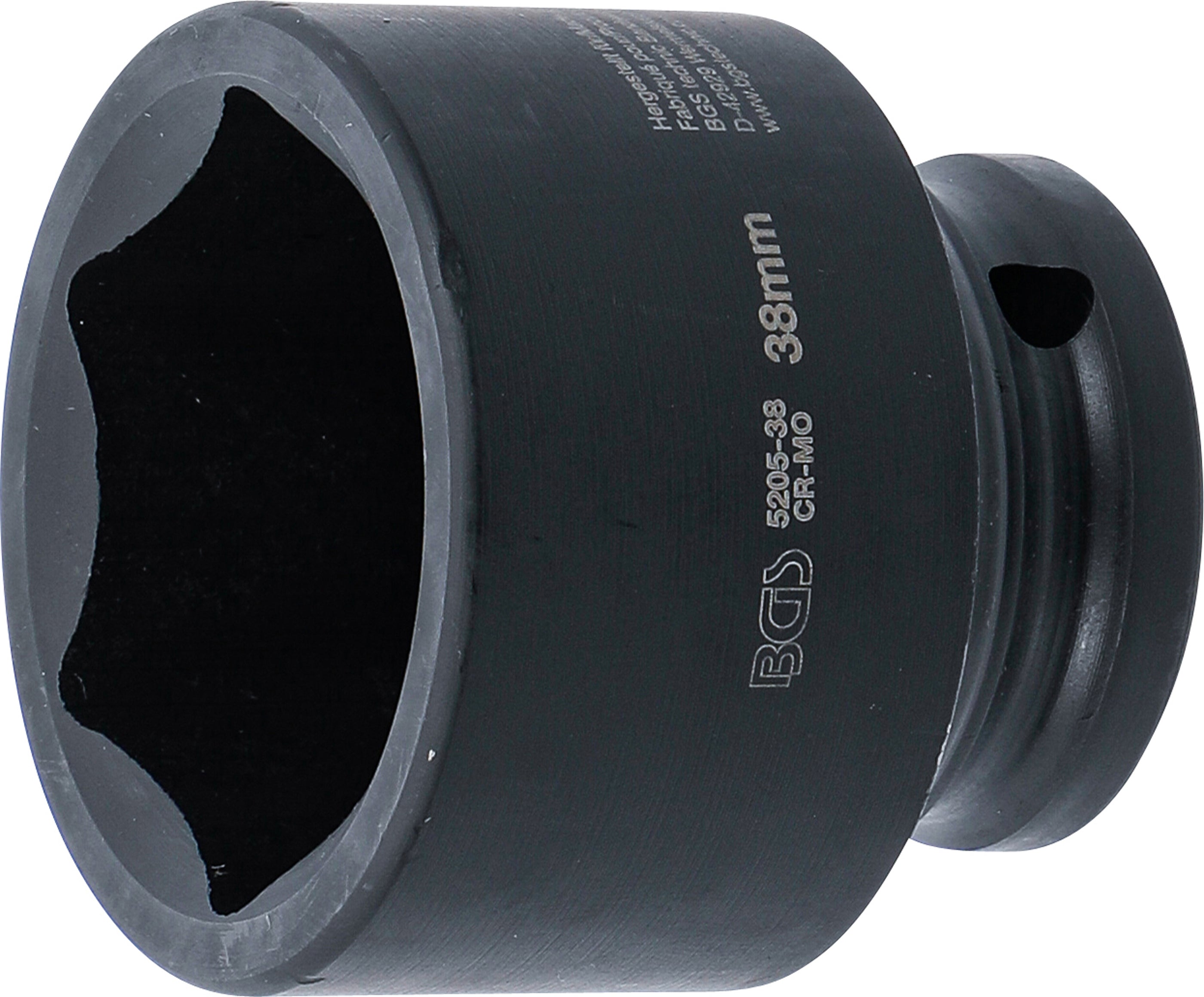 El-top Sekskant | 12,5 mm (1/2") | 38 mm