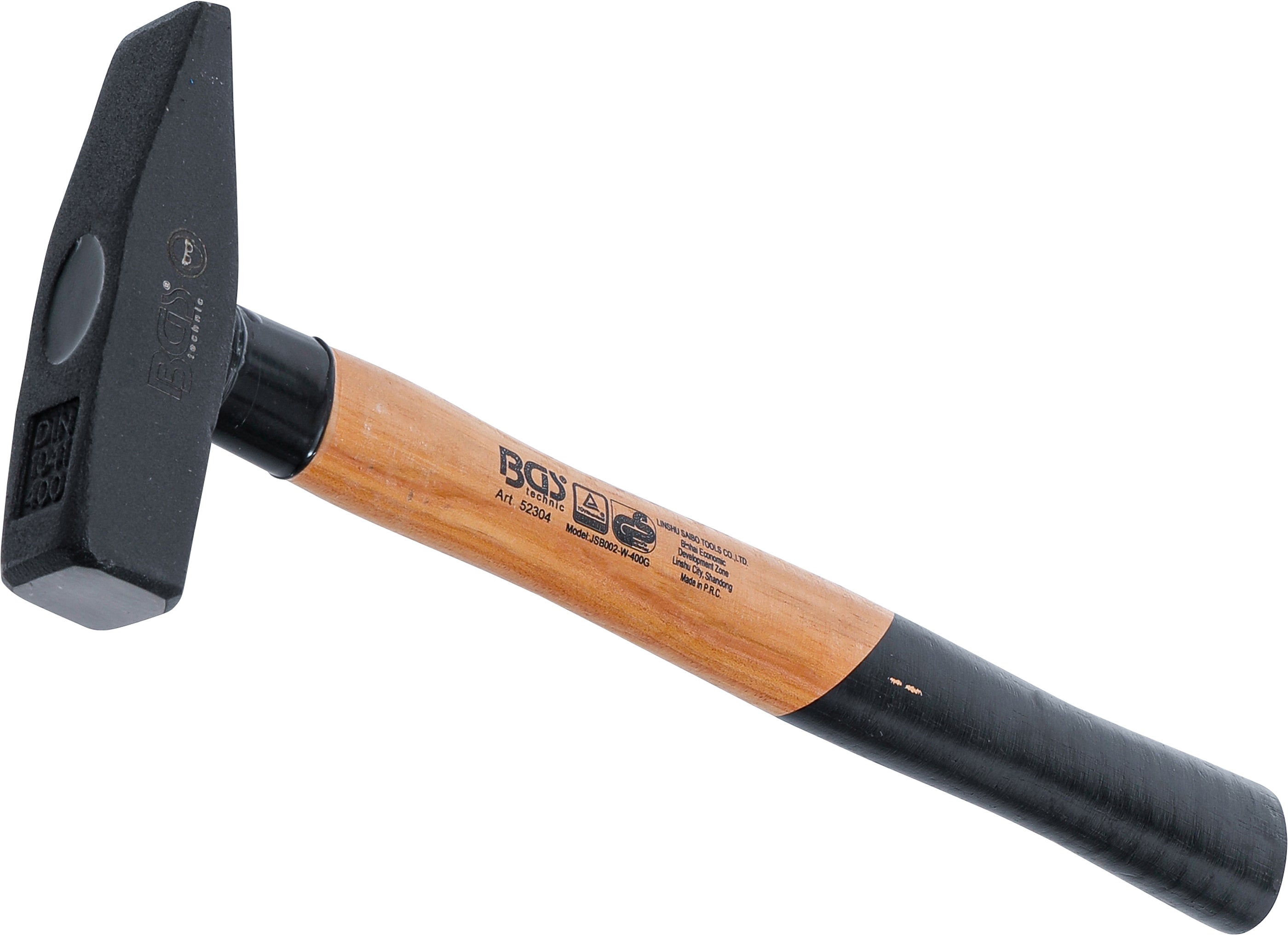 Pladehammer | Hickory-skaft | DIN 1041 | 400 g