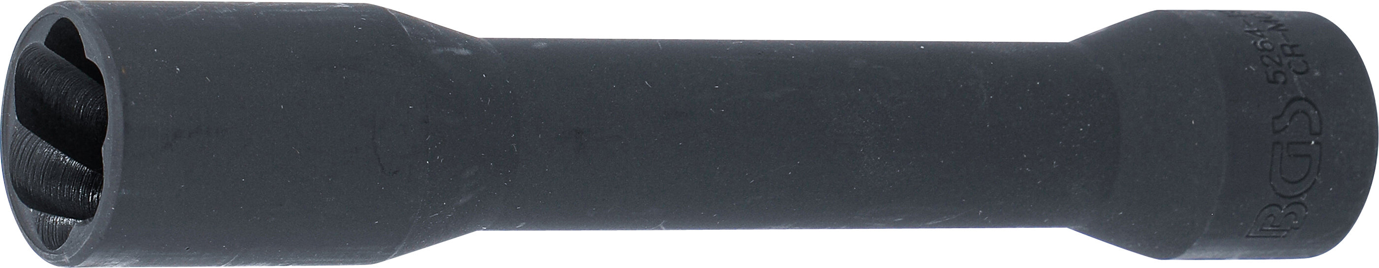 Spiralprofil-Hylsa / Skruvutdragare, djup | 12,5 mm (1/2") | 19 mm