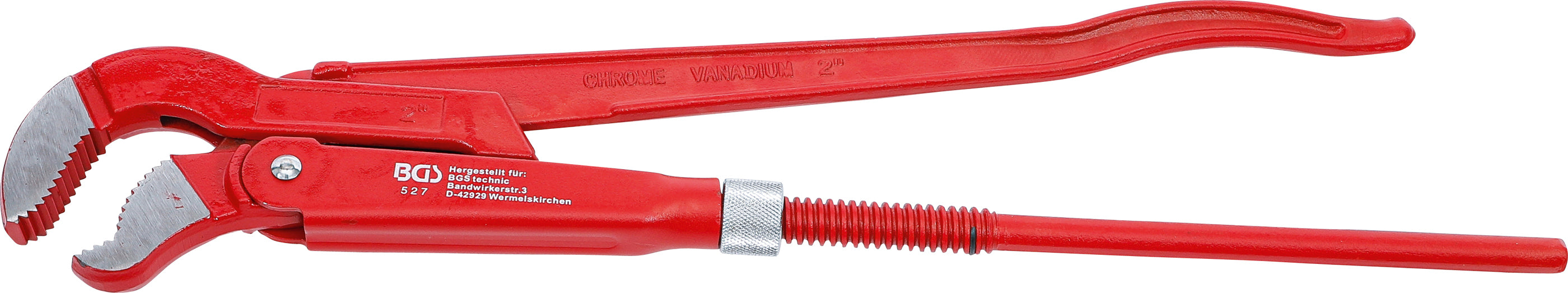 Hörnrörtång | 2 tum | 3-punktskontakt