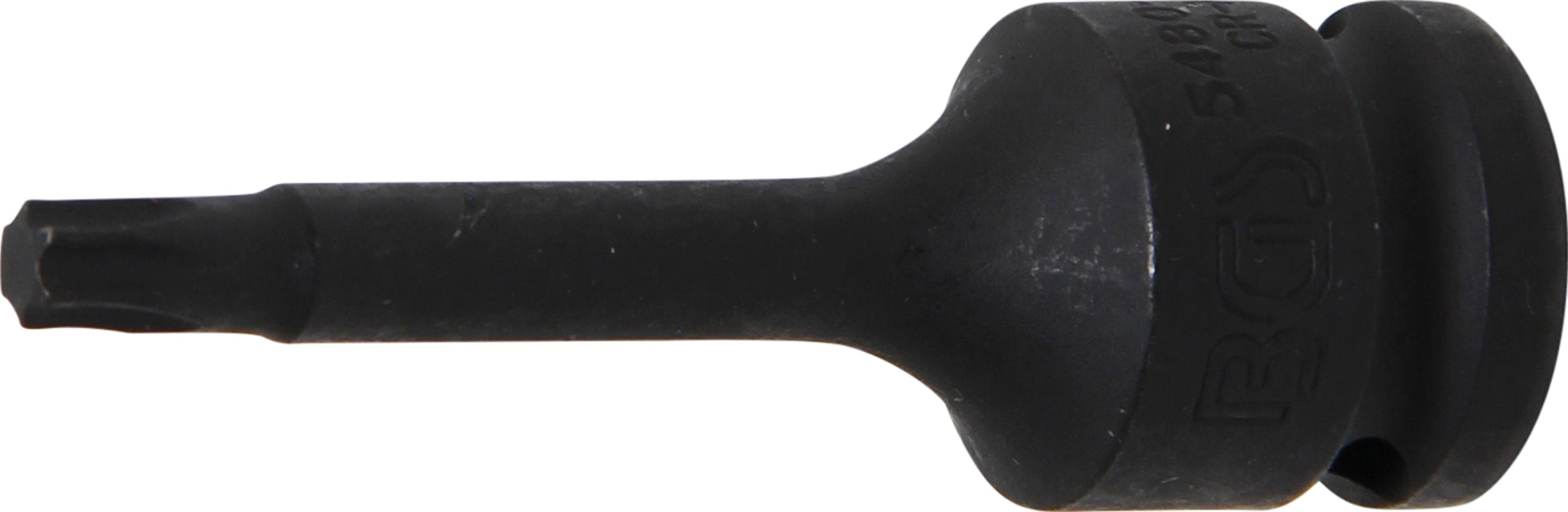 Power Bit-indsats | Længde 75 mm | 12,5 mm (1/2") | T-profil (til Torx) T40