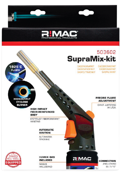 R!MAC SupraMix brændersæt