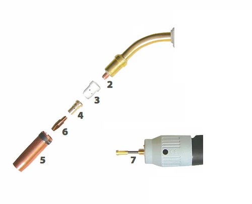 Gasdiffusor 501 x 2 stk.