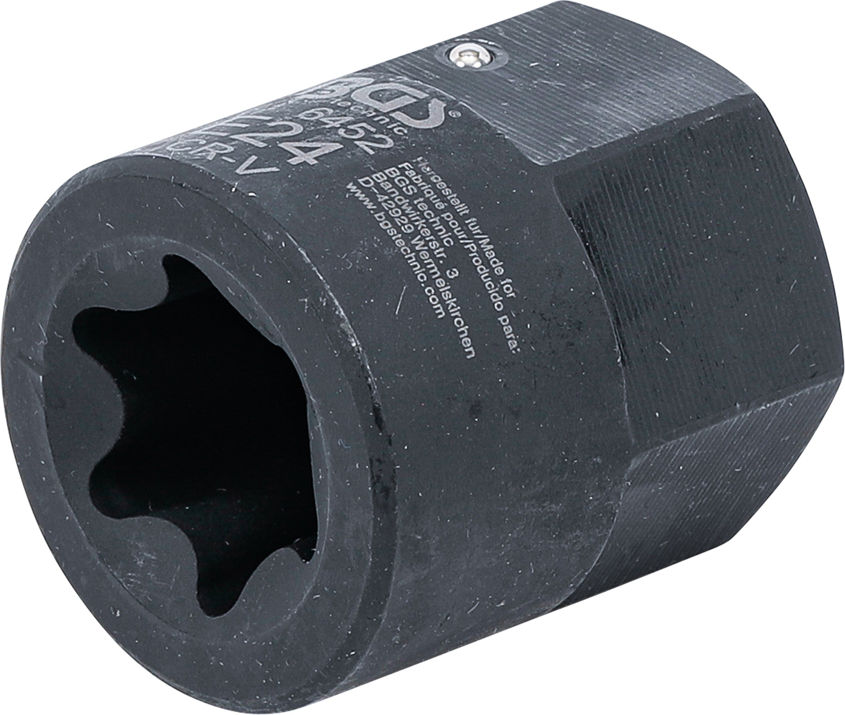 Bremsekaliberindsats | E-profil (til torx) | til MAN TGA | Udvendig sekskant 30 mm | E24