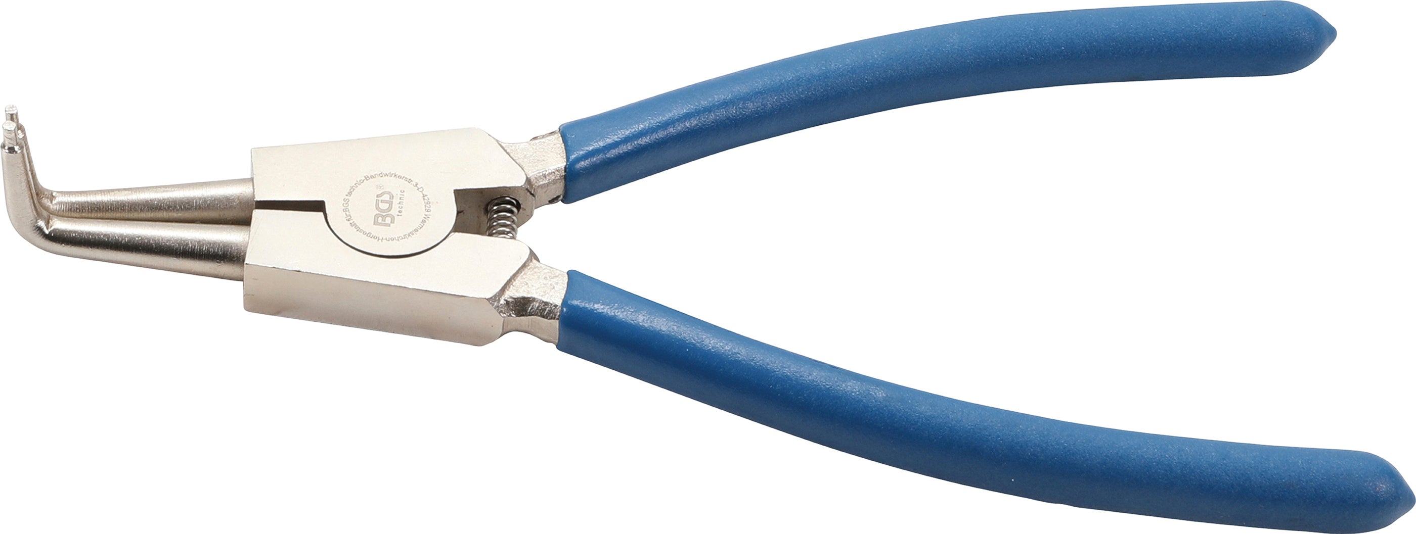 Låsringstång | vinklad | för yttre låsringar | 225 mm