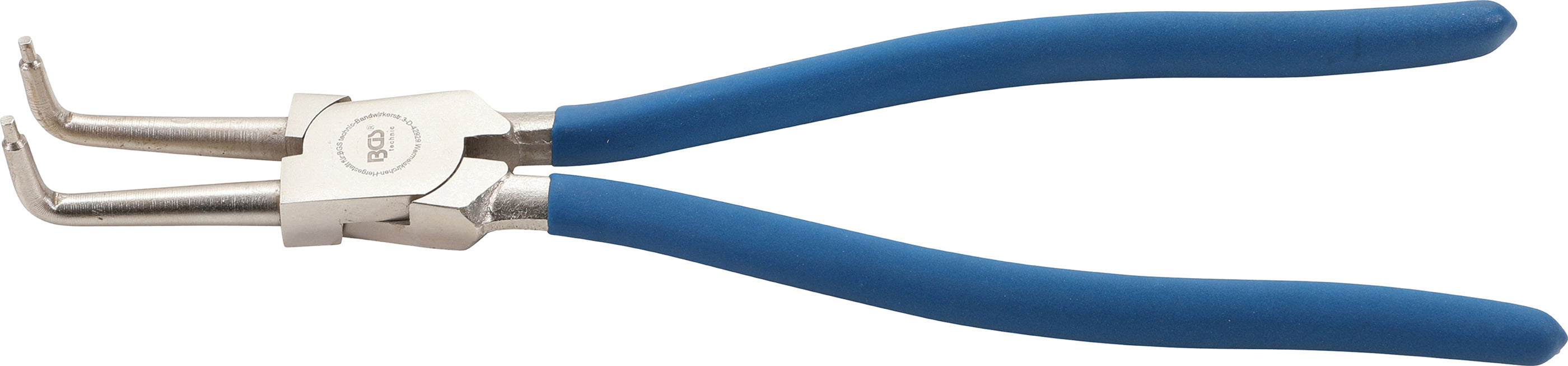 Låsringstång | vinklad | för inre låsringar | 300 mm