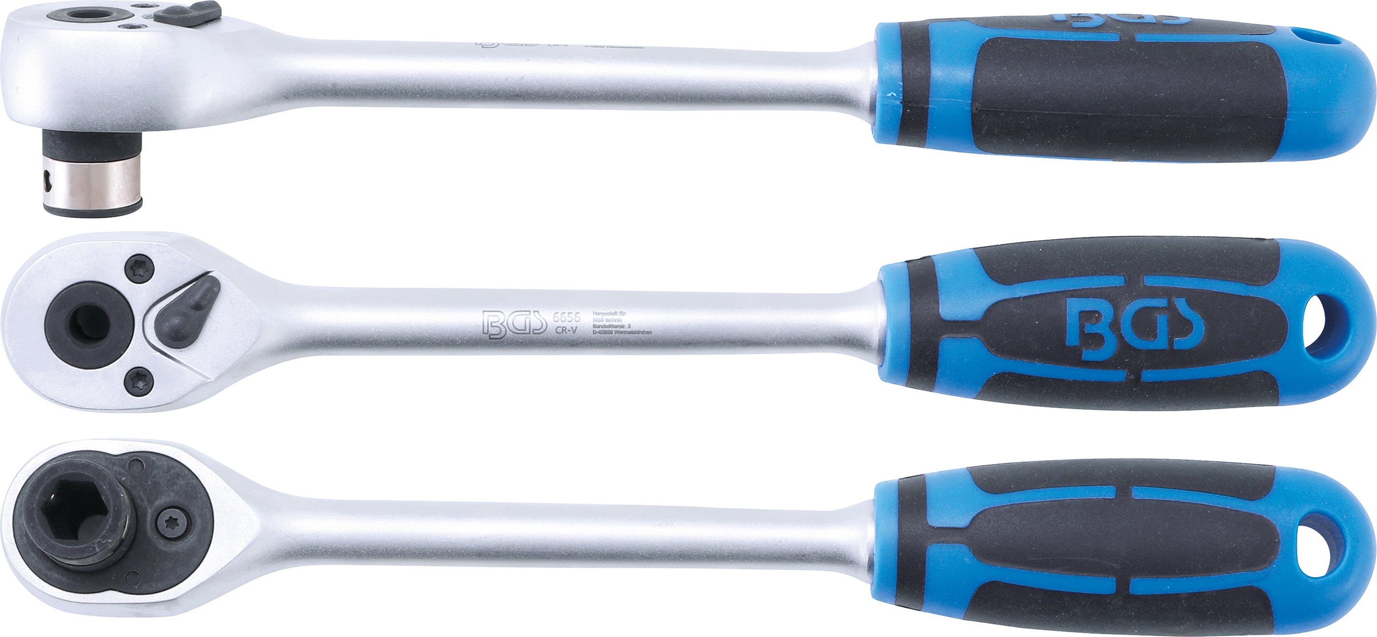 Bit-skraldeskaft | ekstra lang | Indvendig sekskant 10 mm (3/8")