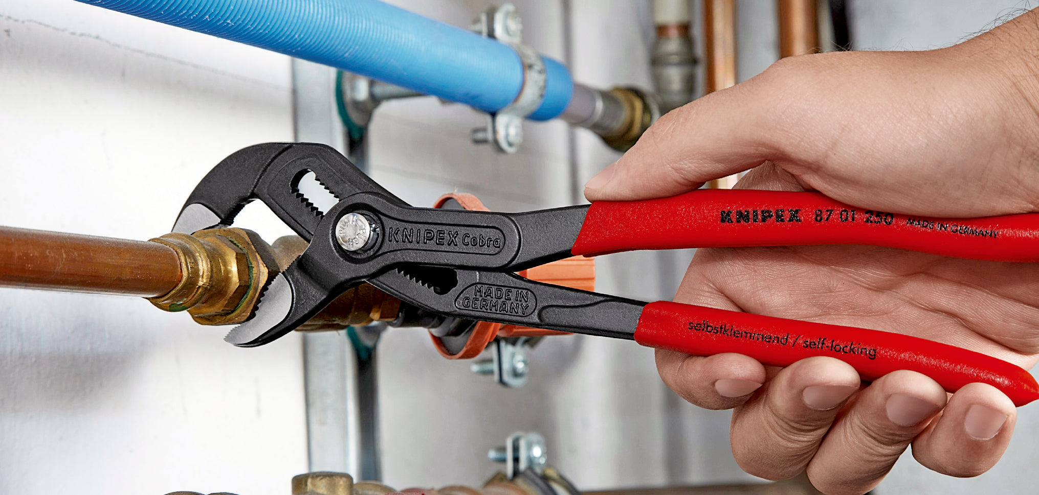 KNIPEX Cobra® Hightech polygriptång - 250 mm