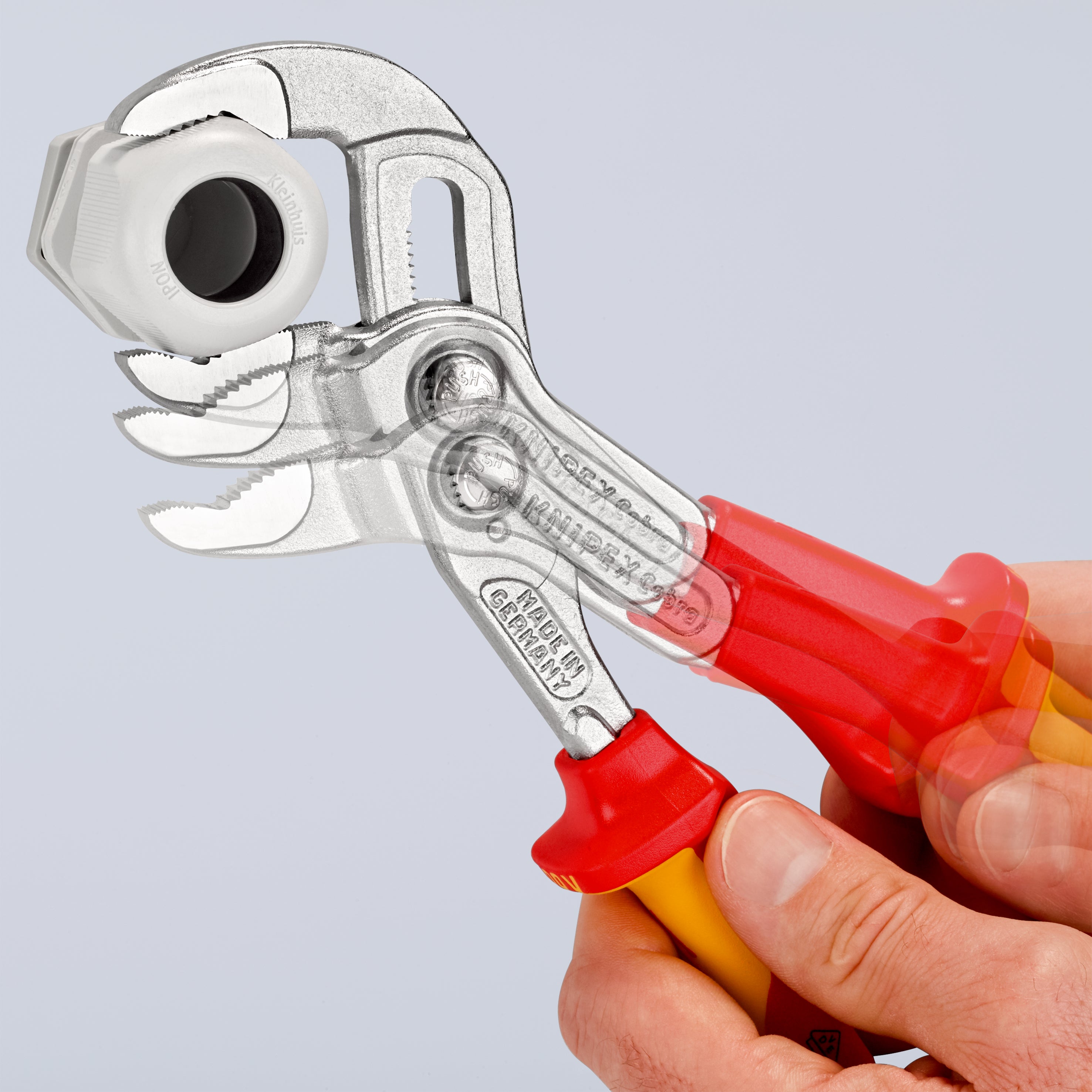 KNIPEX Cobra® VDE Hightech polygriptång