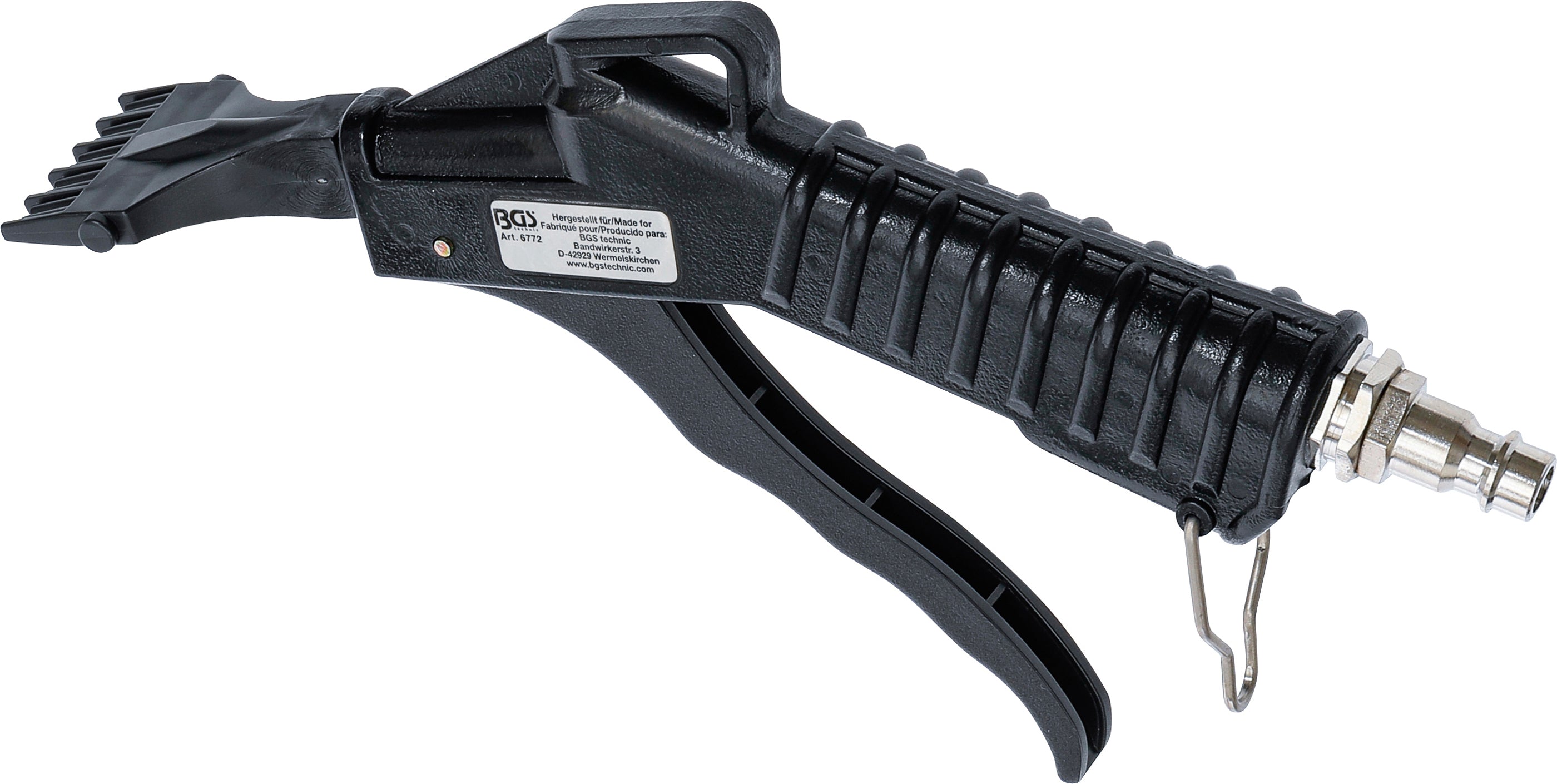 Trykluftblæsepistol | med flad dyse