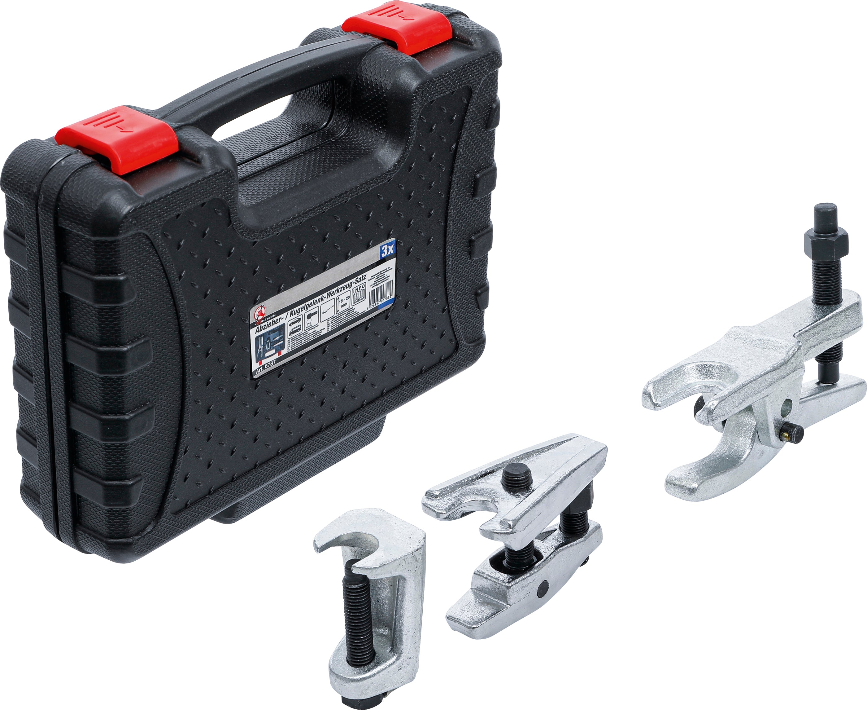 Aftrækker-/kugleledsværktøjssæt | 3 dele