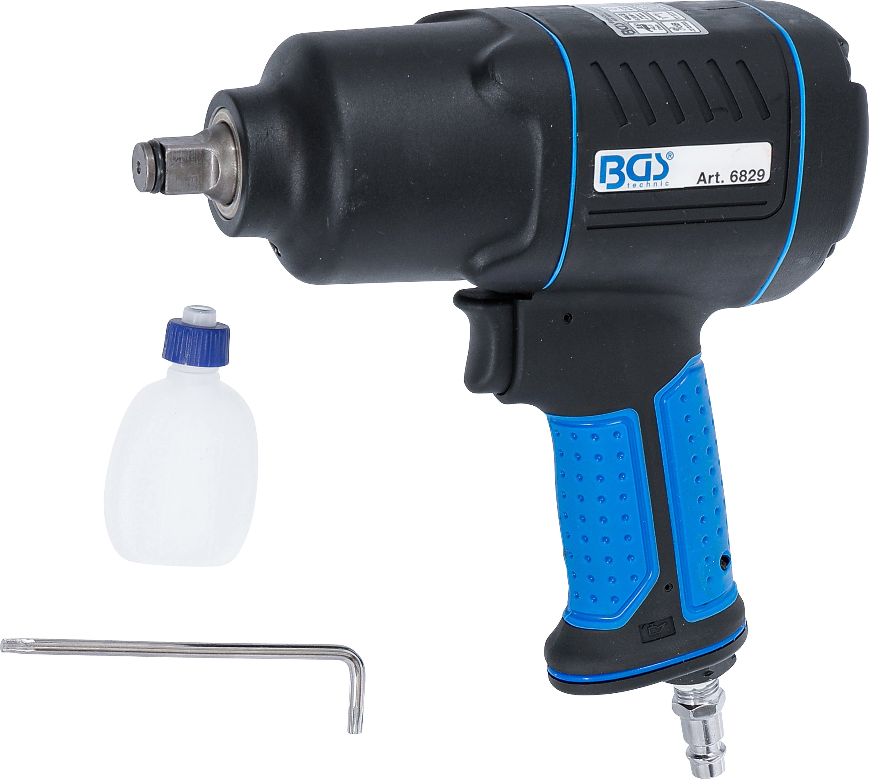 Trykluftnøgle | 12,5 mm (1/2") | 1200 Nm