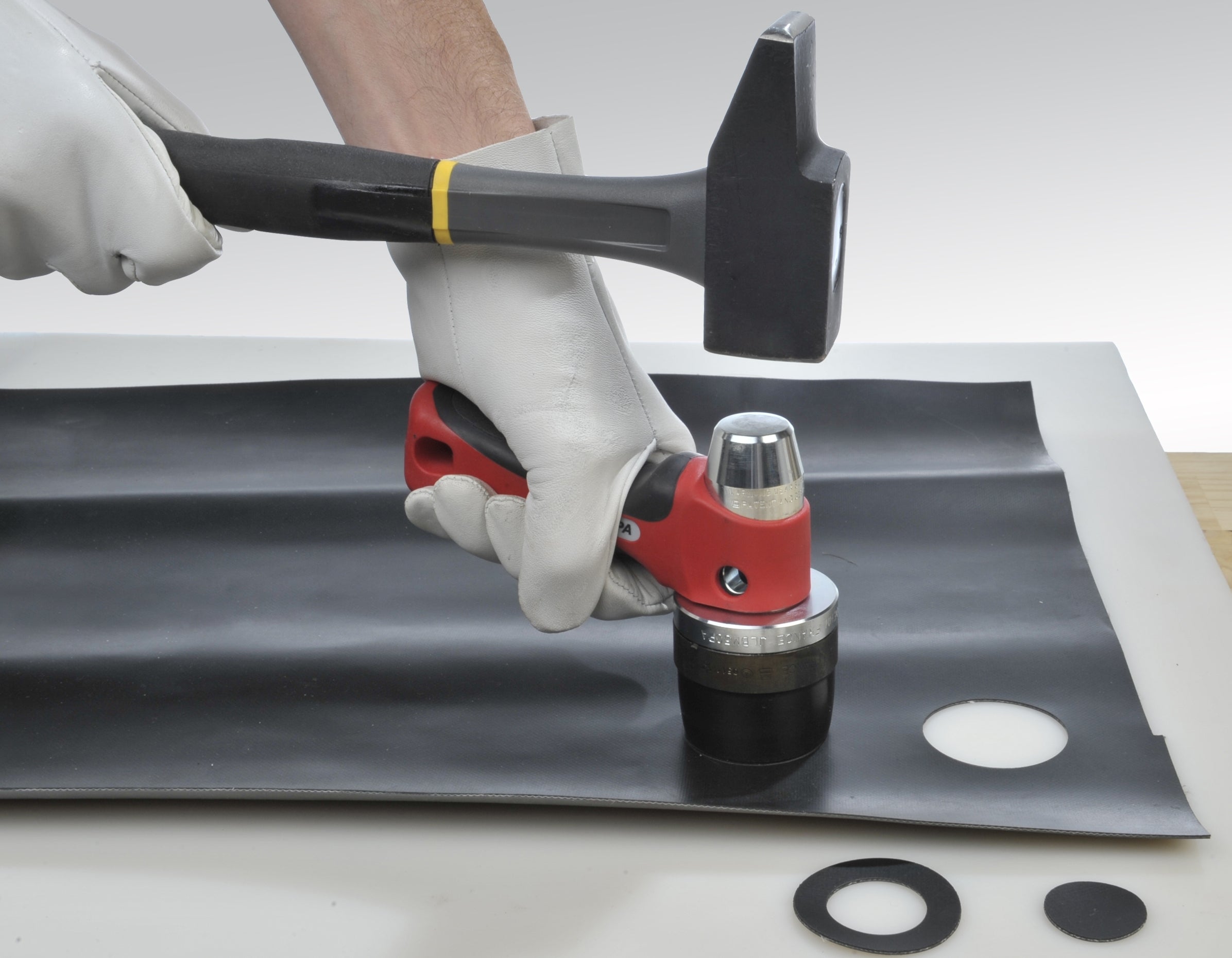 BOEHM Hålstansset 2-50mm inkl. centrumspets