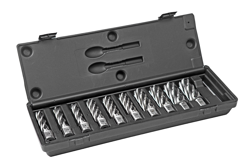 EUROBOOR Kerneboresæt 12-30 mm (55 mm)