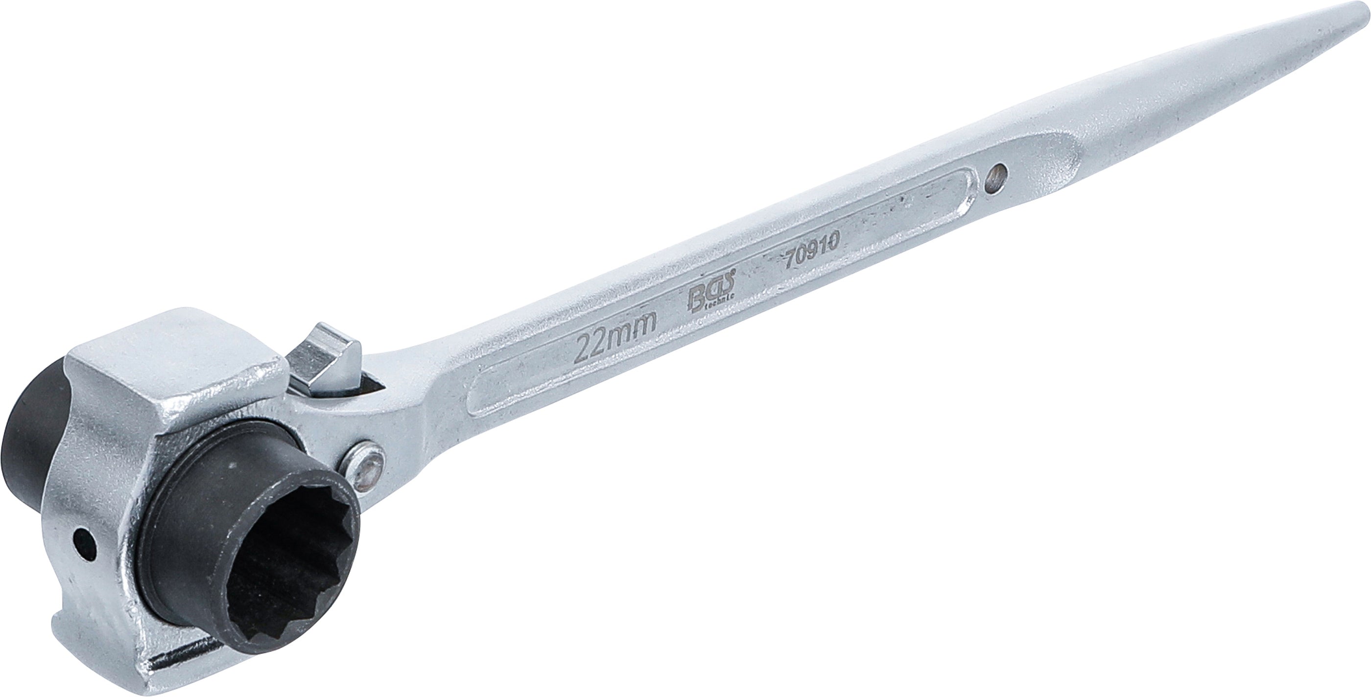 Spärrskaft för ställningsmontage | "3-in-1" | 19 x 22 mm