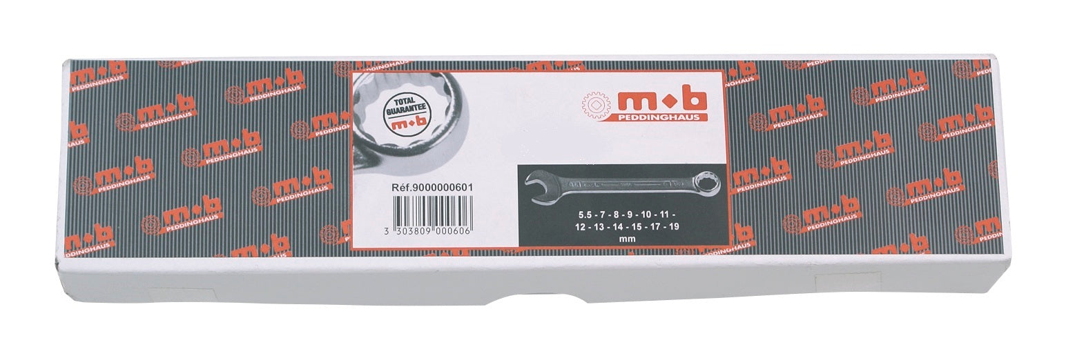 PEDDINGHAUS PU nøglesæt 8,10,11,12,13,16,17,18,19