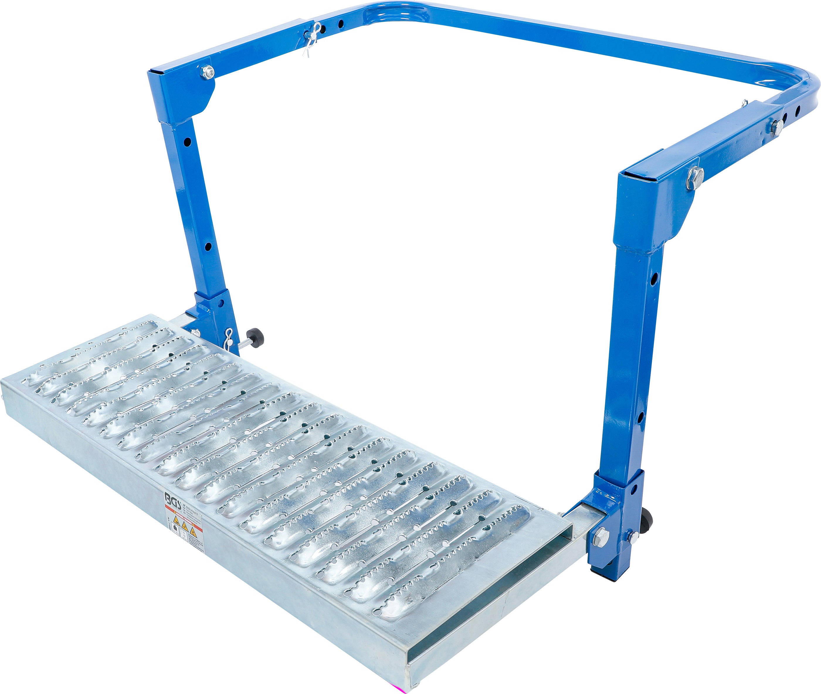 Dækfoldeligt trin | justerbart | Til varevogne og 4x4-køretøjer