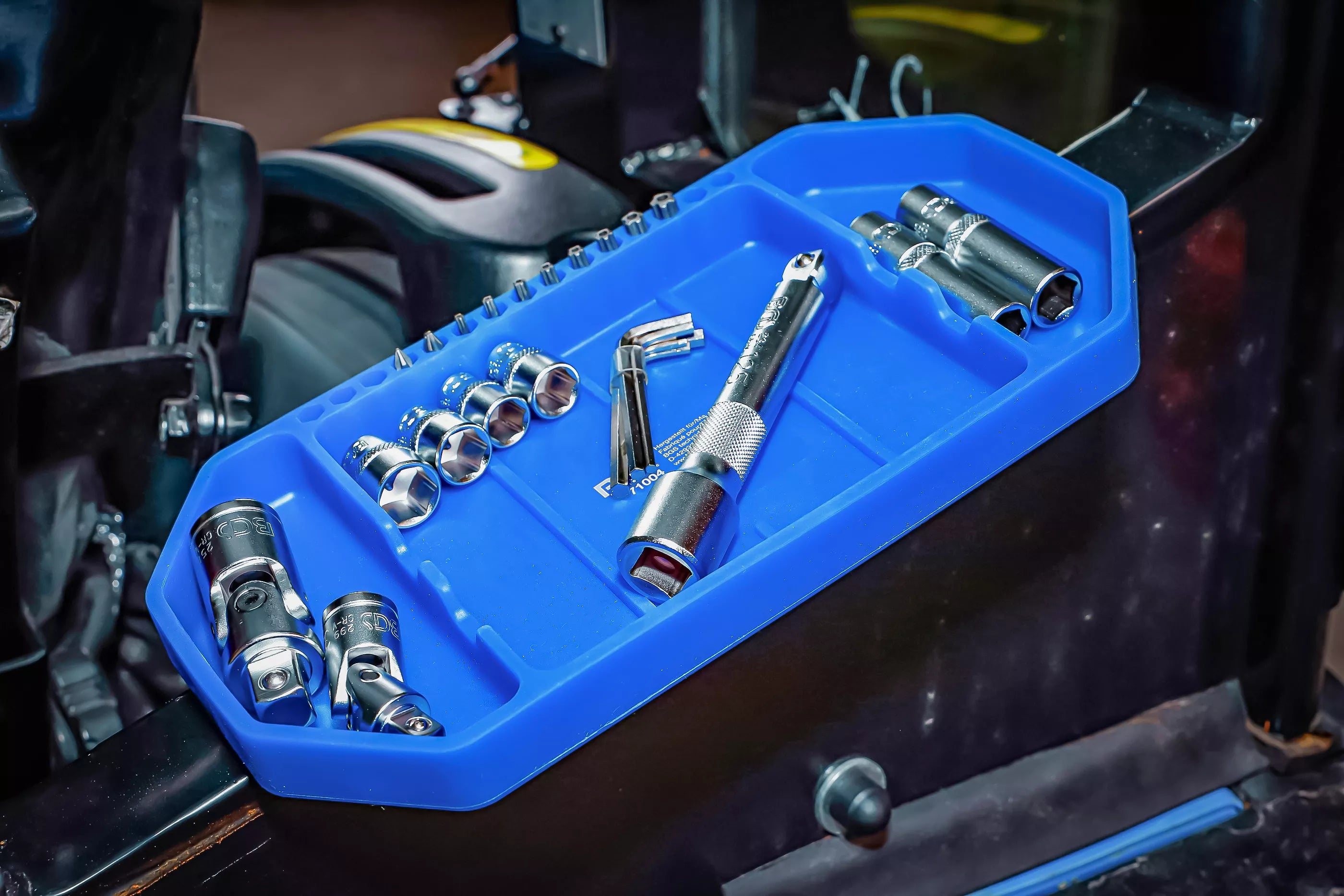 Gummiopbevaringsbakke til værktøj | Lille