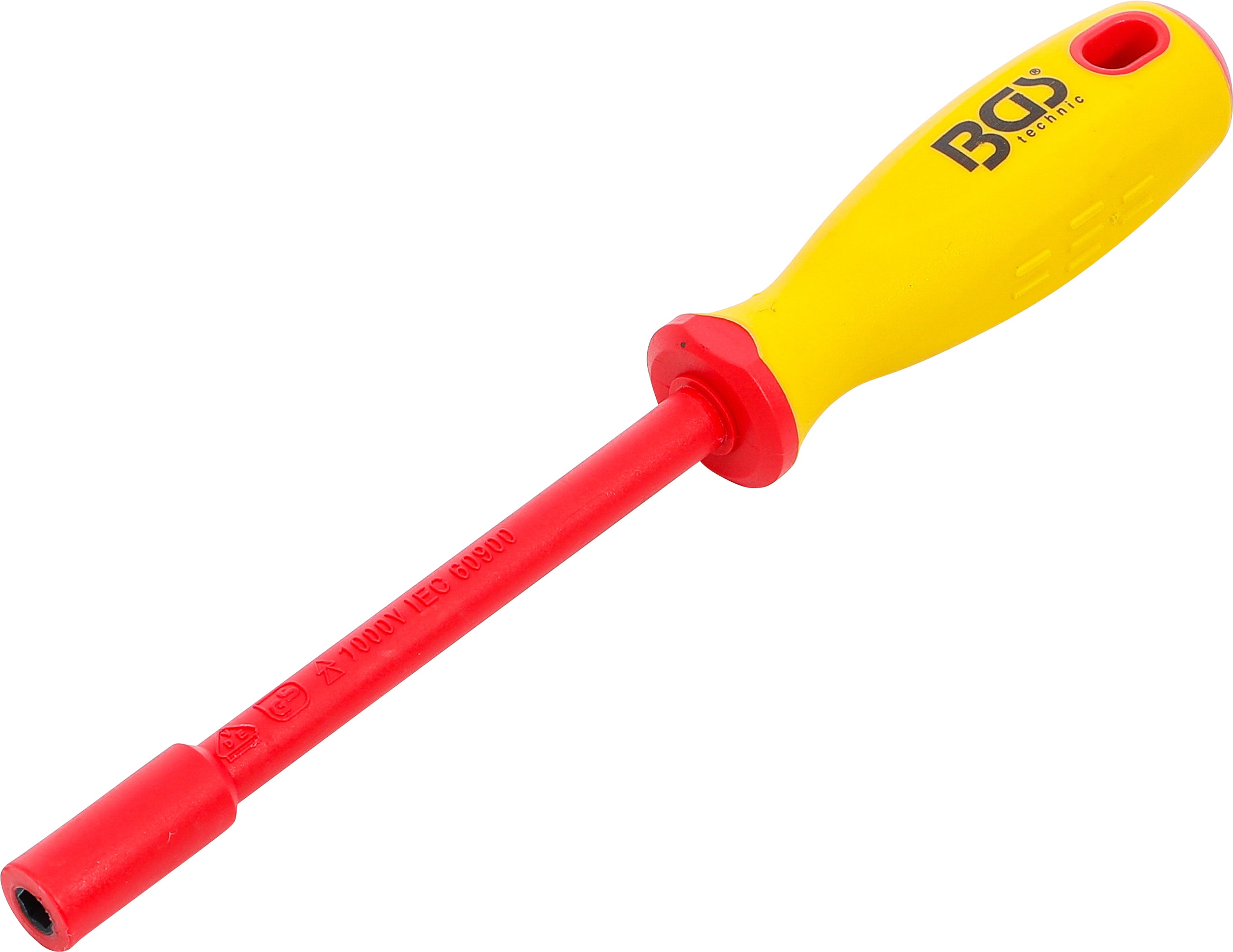 VDE topnøgle skruetrækker | Sekskant | 5,5 mm | Klingelængde 125 mm