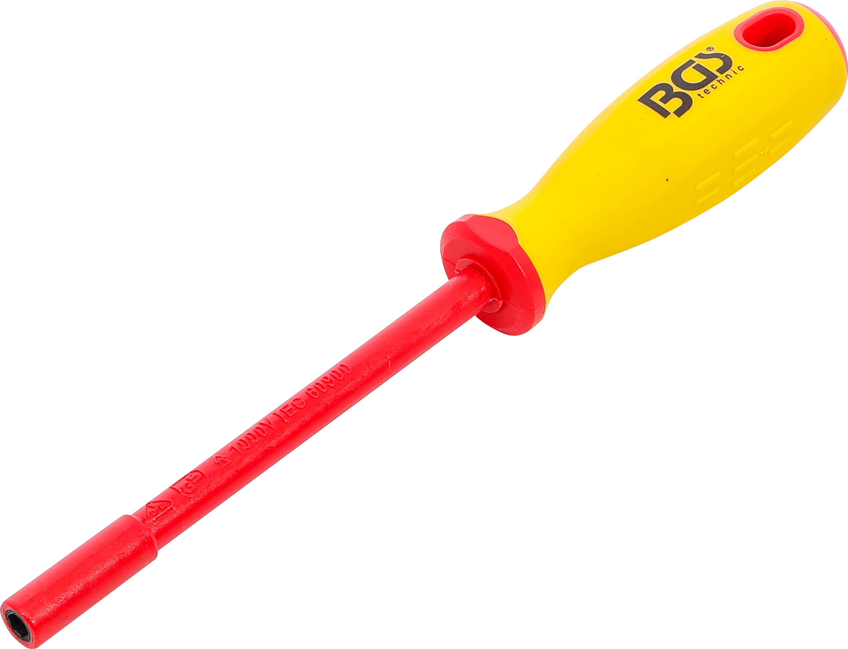 VDE topnøgleskruetrækker | Sekskant | 5 mm | Klingelængde 125 mm