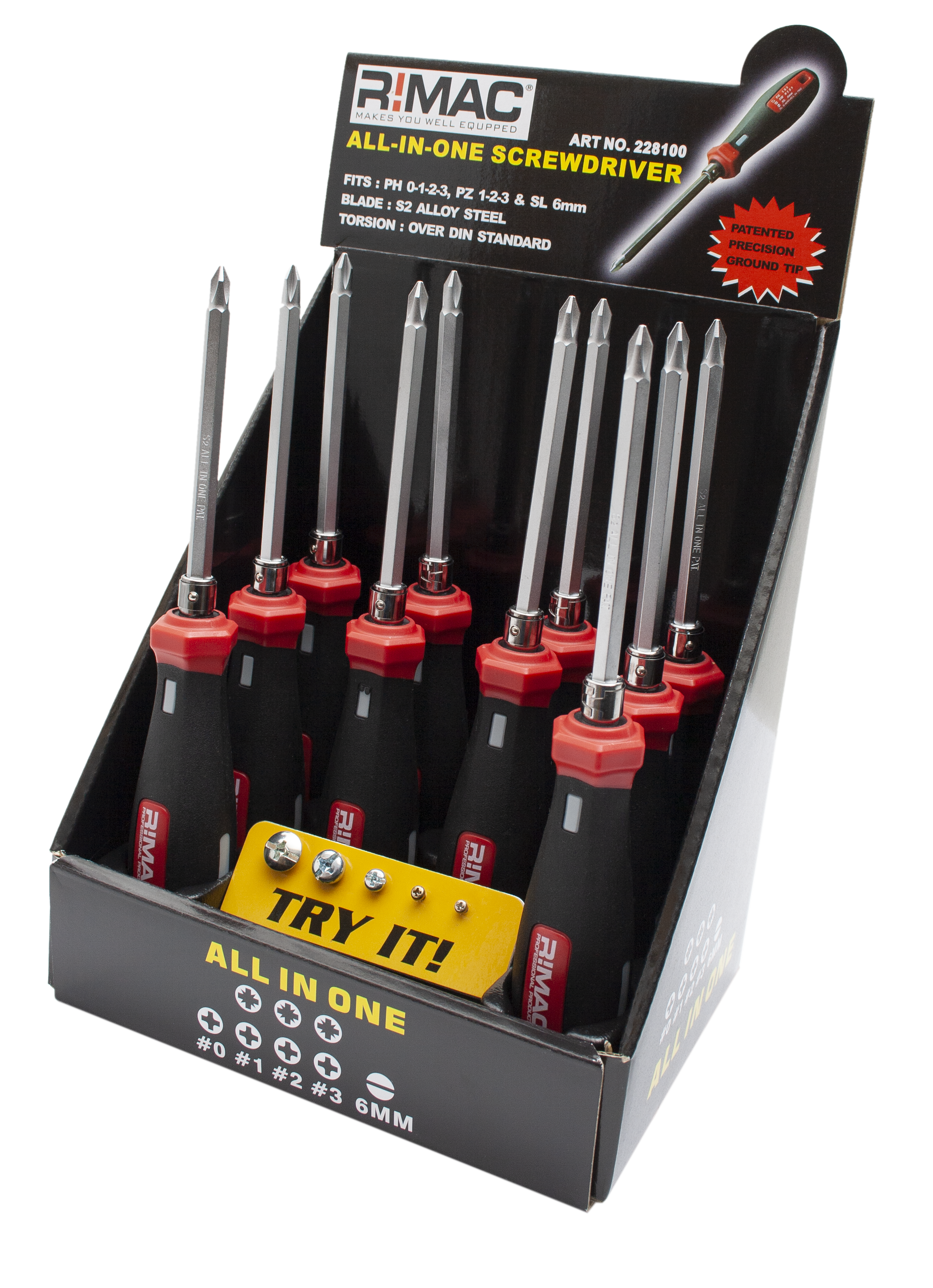 R!MAC Skruvmejsel All-In-One