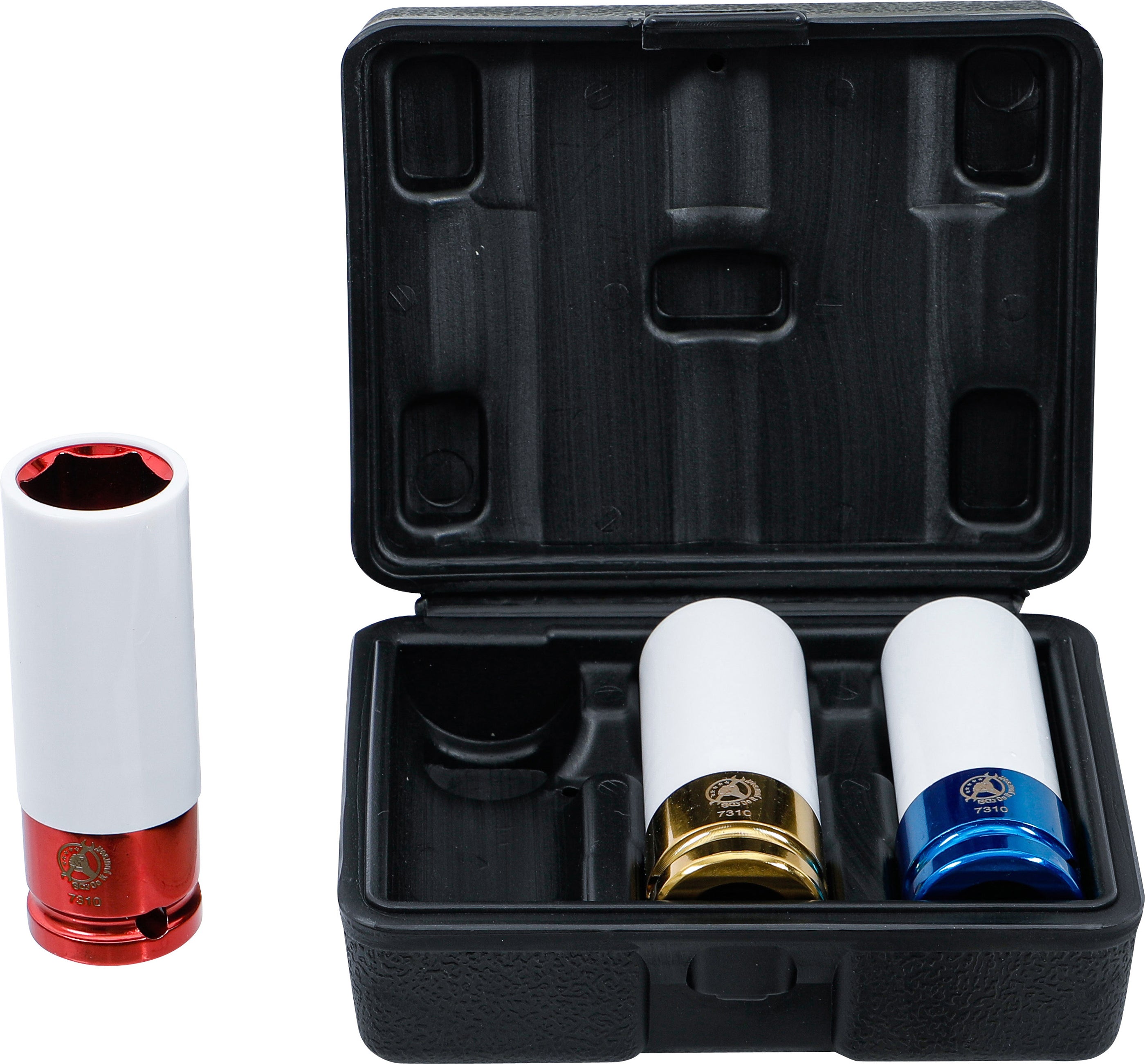 Kraft-Skoninsats-sats | Inre fyrkant 12,5 mm (1/2") | 17 - 19 - 21 mm | 3 delar