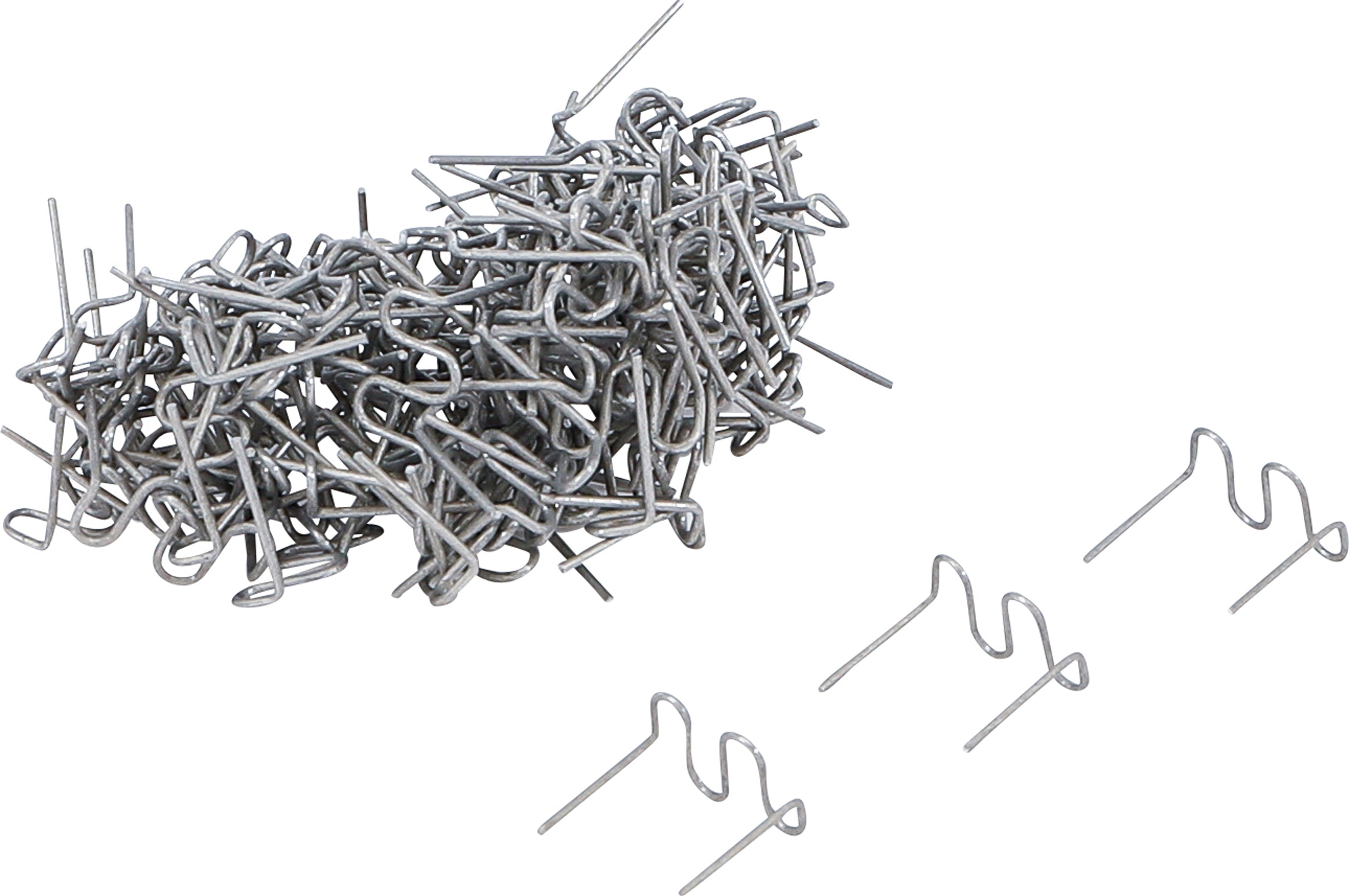 Reparationsclipssæt | Bølget | 0,8 mm | 100 dele