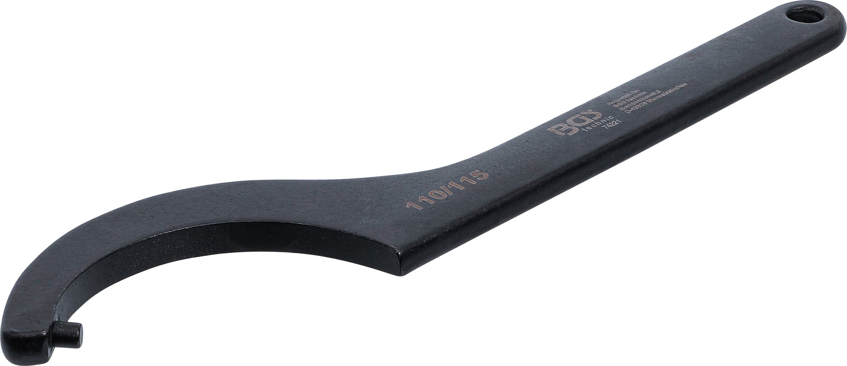 Haknyckel med tappar | 110 - 115 mm