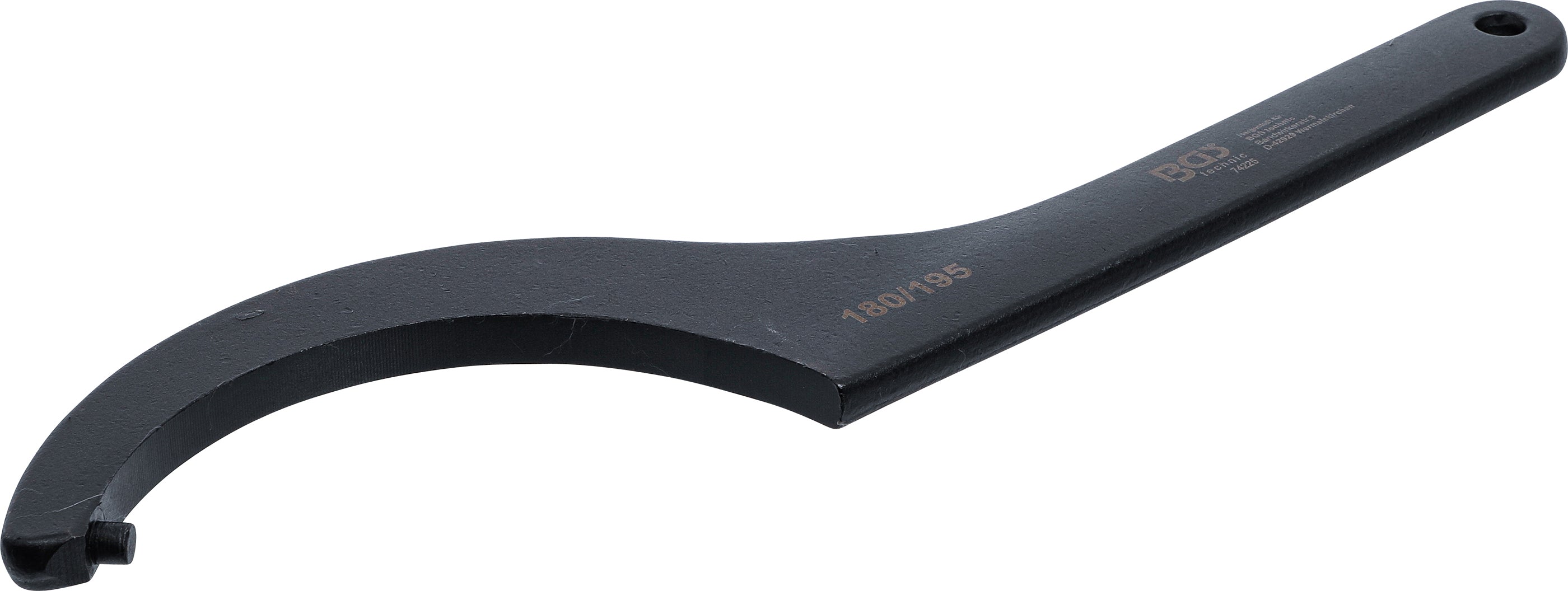 Haknyckel med tappar | 180 - 195 mm